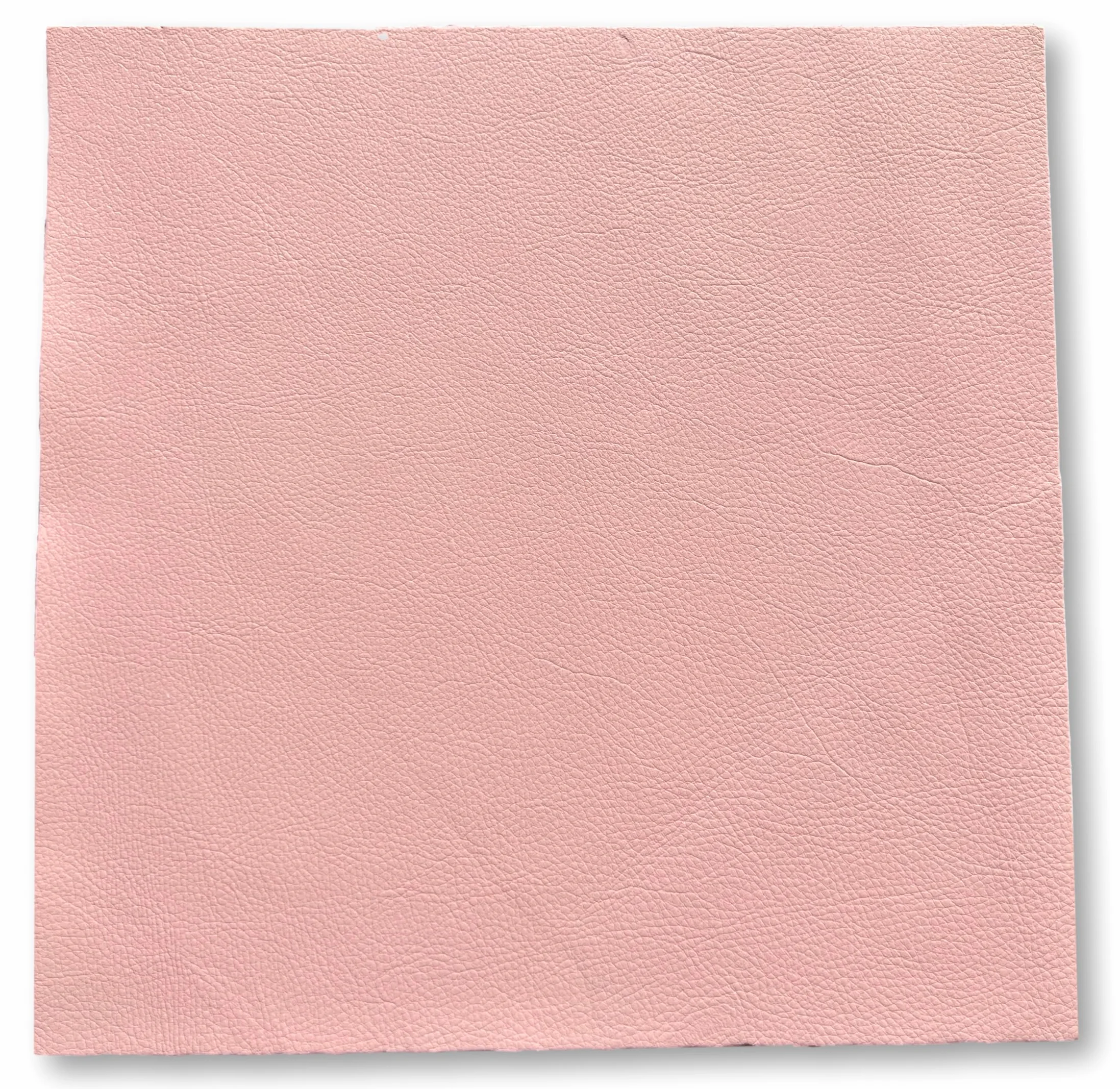 Piel de vaca de grano natural: 12 x 12 piezas de cuero precortadas