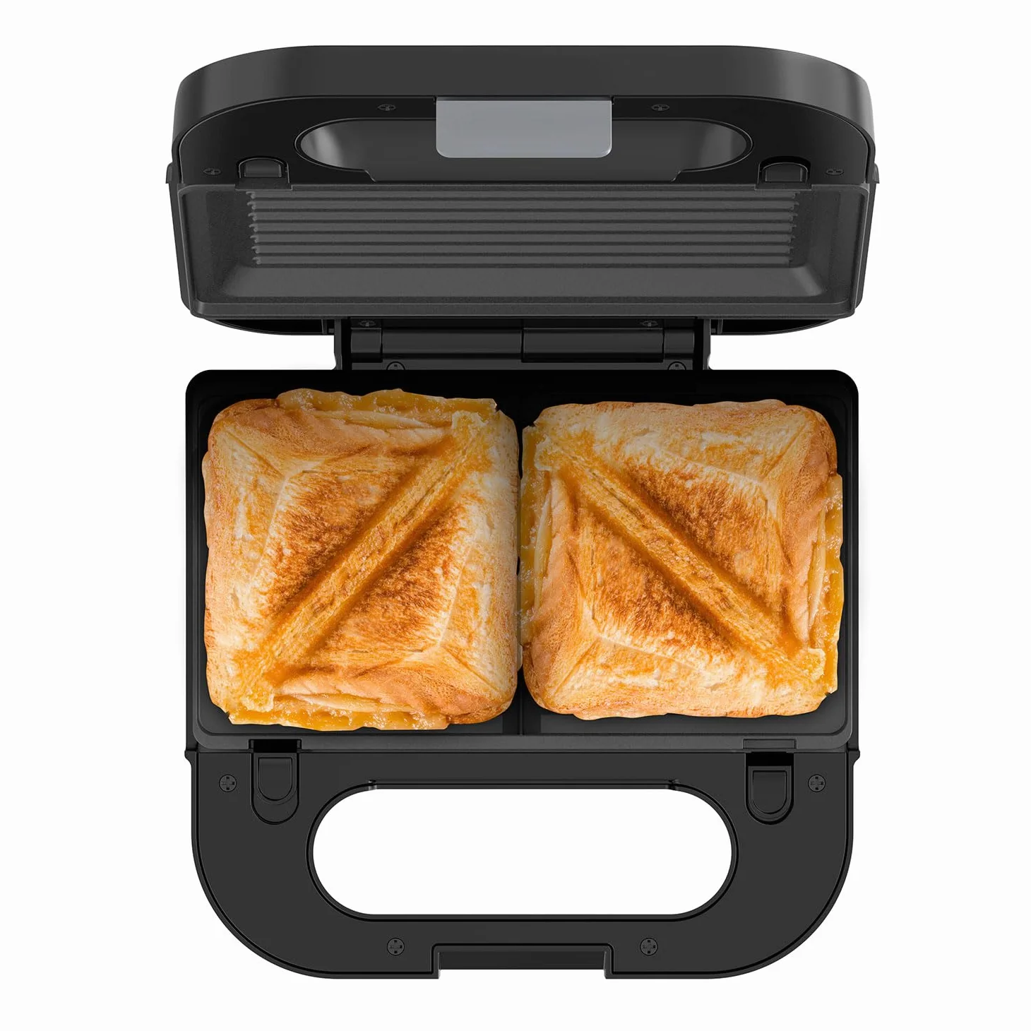 Sandwichera Solac Buon Piatti 3 en 1 | 750W | Placas Intercambiables (Gofre, Grill, Sandwich) | Asa Fría | Recubrimiento Antiadhesivo | Enrollacables, Almacenaje Vertical y Horizontal | Cable 65 cm