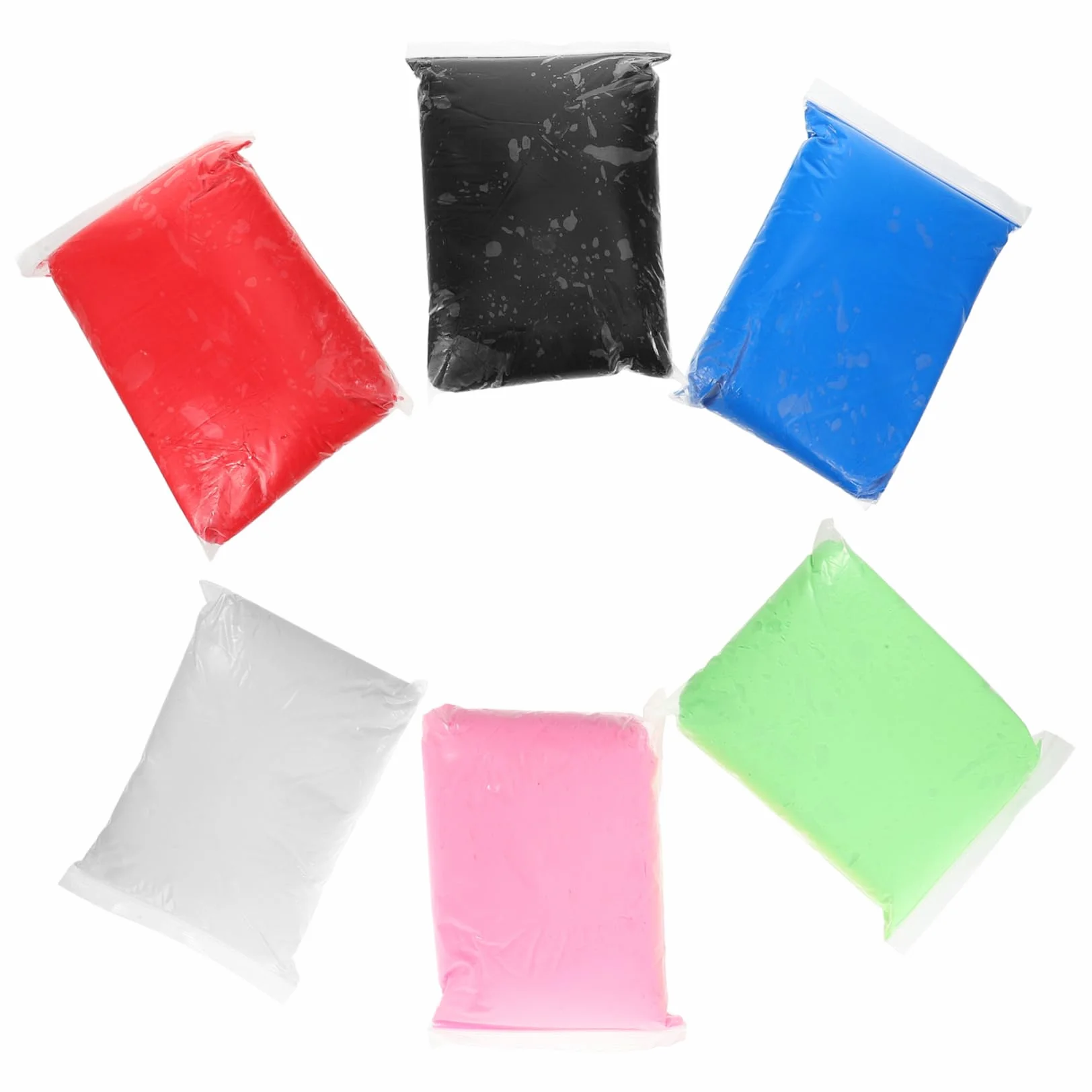6bolsas Kit De Arcilla De Arcilla De Secado Al Aire Para Manualidades y Bricolaje