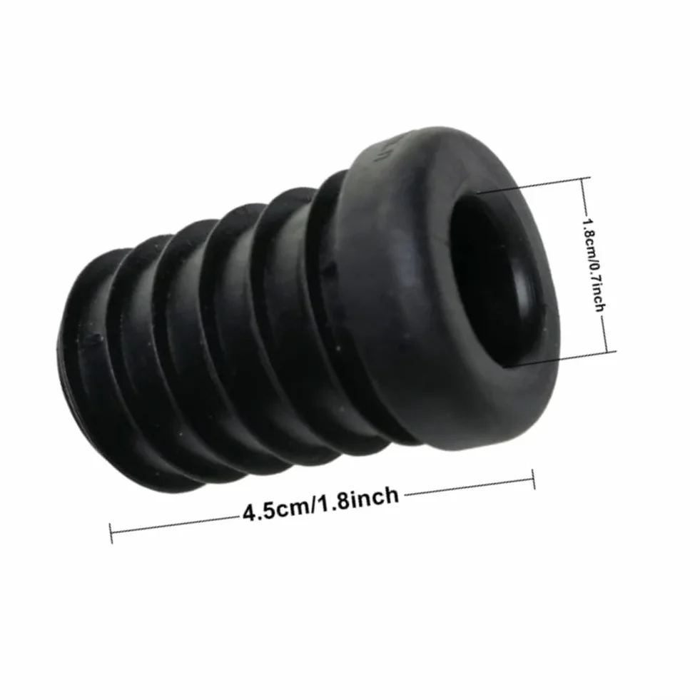 Tapón de inserción superior para mástil de windsurf, pin de plástico de 4,5 cm para mástiles de vela, herramienta de repuesto, resistente, ajuste seguro para uso en alta mar