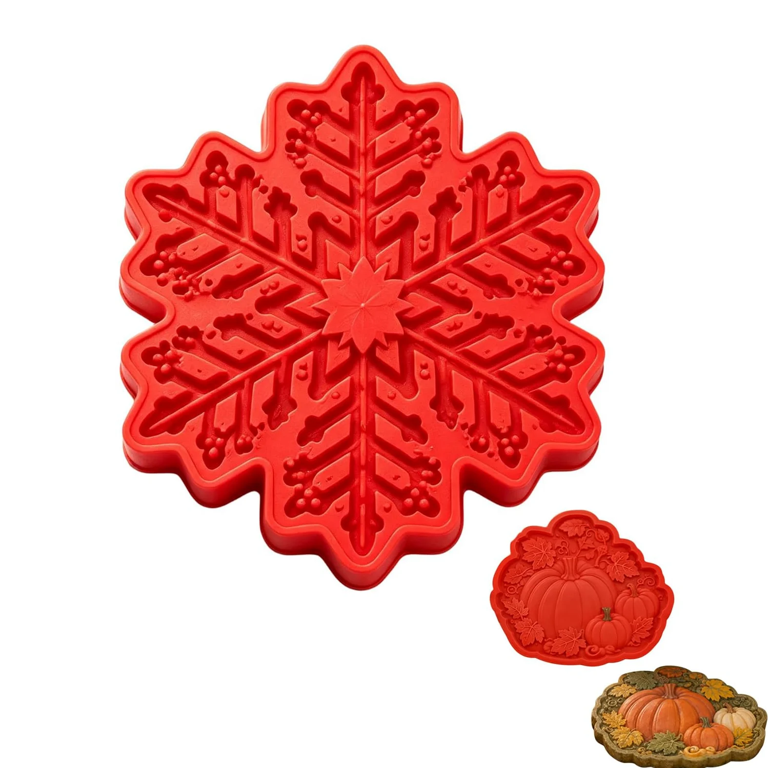 Molde de piedra para jardín, molde reutilizable de silicona para adoquines de hormigón, herramienta de fundición de caminos DIY de 15,7 pulgadas, decoración de césped de patio，#E