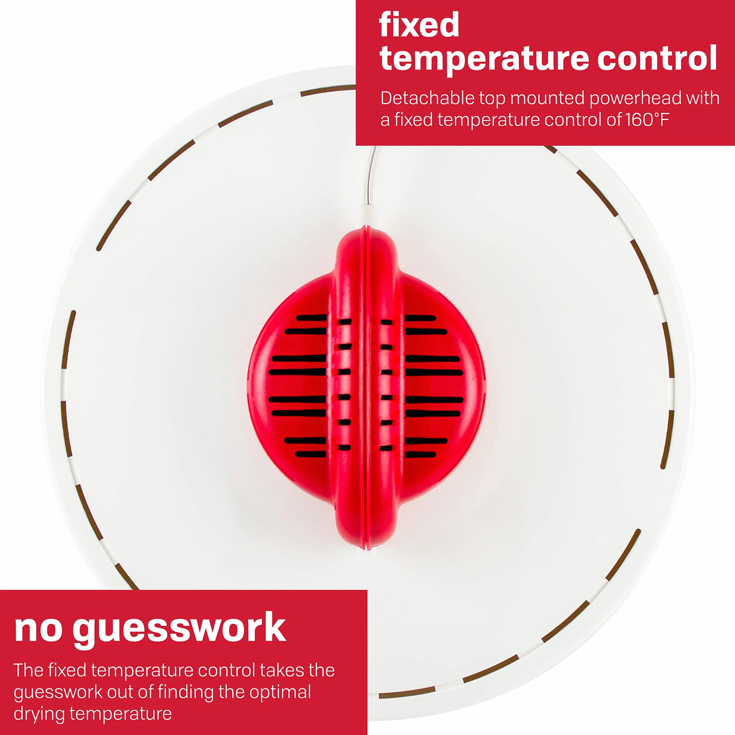 Nesco FD-28JX 350W Blanco secador de fruta - Deshidratador de fruta (350 W)