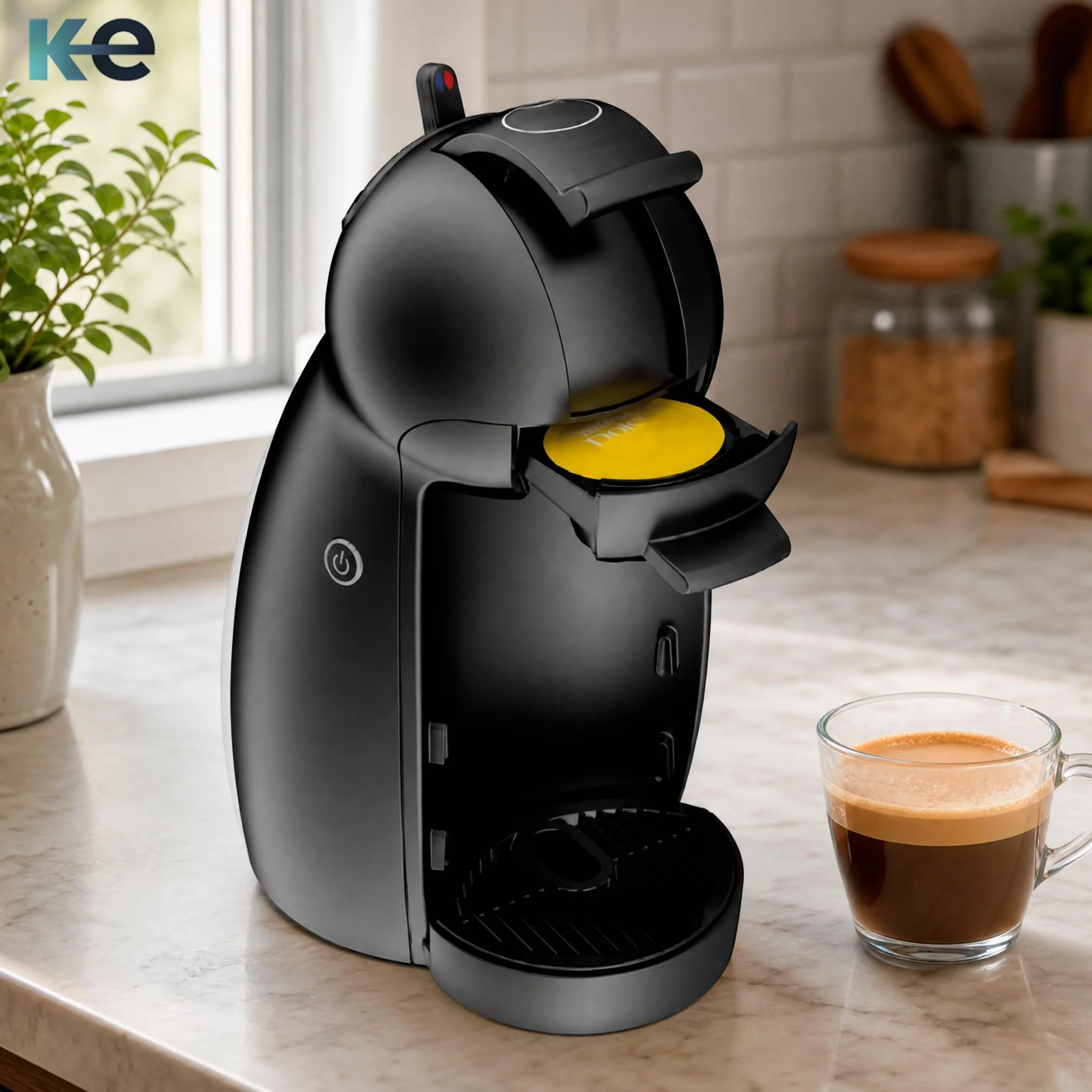 ANAKEL HOME MS-622727 Recambio Soporte de Cápsulas compatible con Cafetera Dolce Gusto Piccolo Krups KP1000 Porta Cápsulas para Dolce Gusto Piccolo Delongui y Krups Negro | SOLO PARA MODELO PICCOLO
