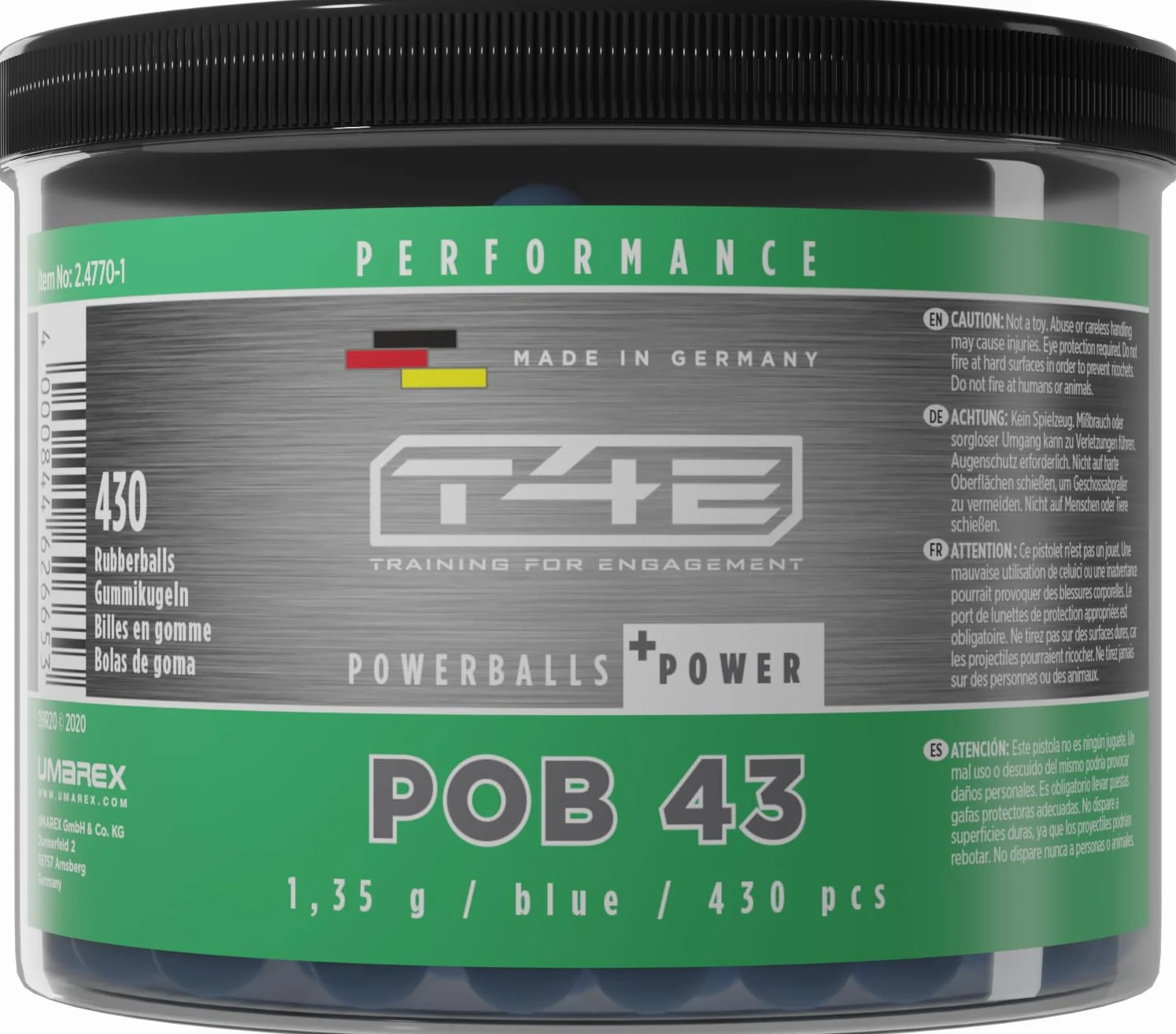 Umarex T4E Powerballs kal.43-430