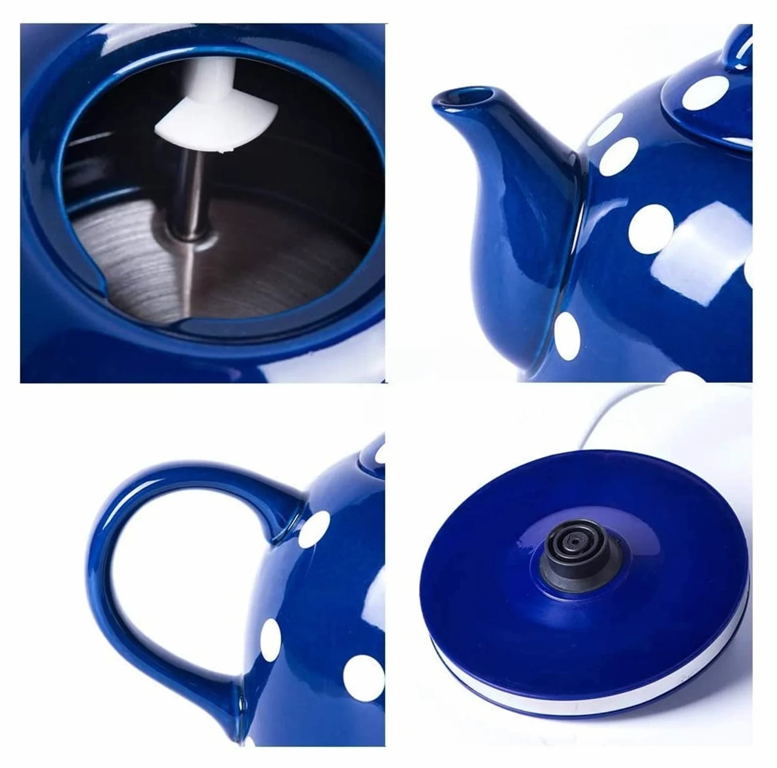 Hervidor eléctrico de café de preparación rápida, hervidor de Agua con Silbato, autoapagado, autoprotección en seco antiquemaduras, Termo de Temperatura Constante, Moda