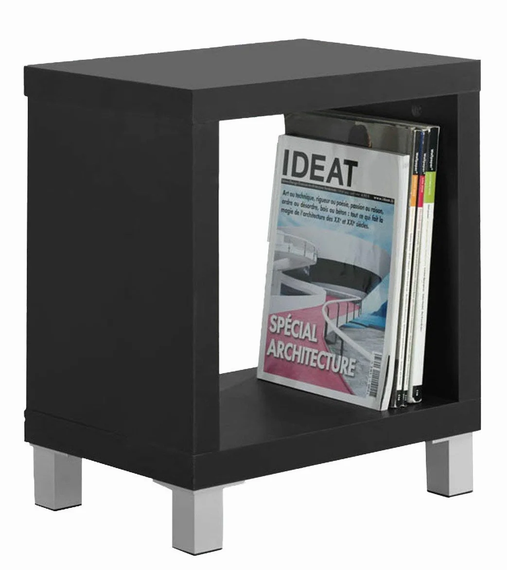 Kit Closet 2020465011 - estantería kubox 1 hueco, color negro, 48 x 41 x 29