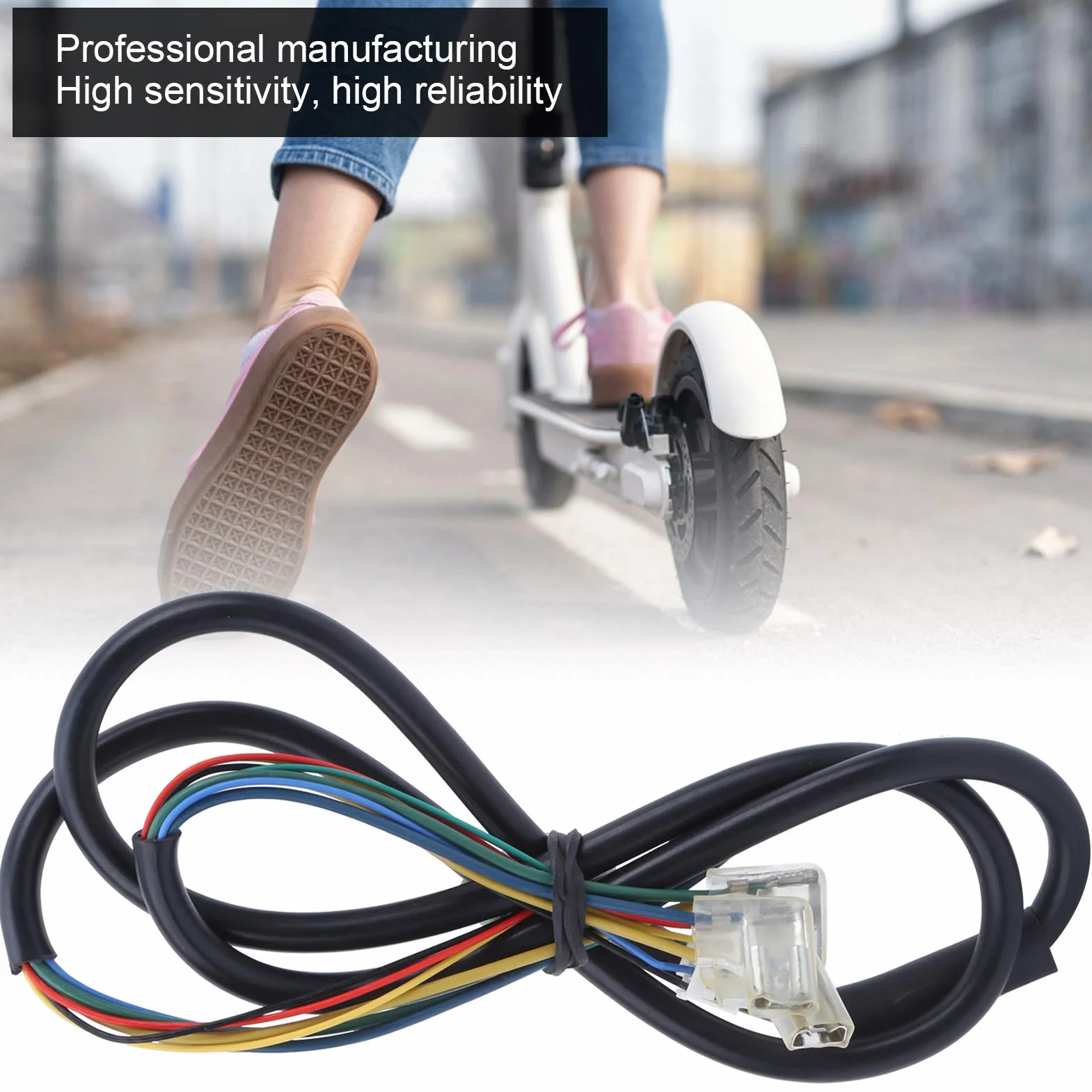 MAGT Cable de Motor Universal Compatible con Scooter eléctrico M365/Pro Alta sensibilidad