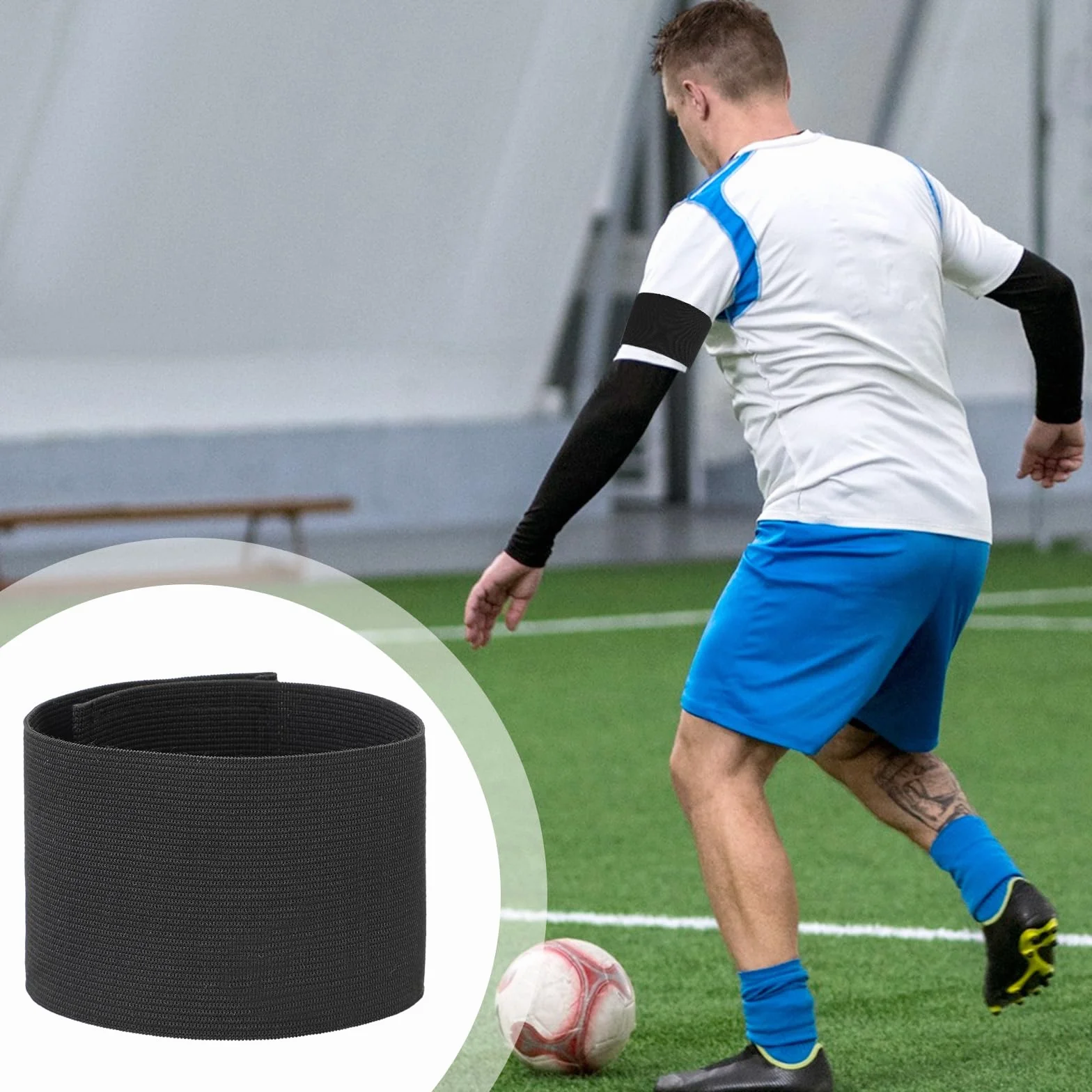 3 pulseras de pelo de luto de color negro, pulsera elástica de luto, pulsera elástica de pelo de luto, para funeral, fútbol, baloncesto, deporte, equipo de fútbol