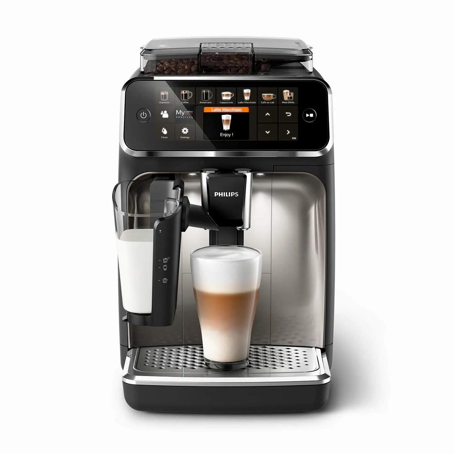 Cafetera totalmente automática Philips Domestic Appliances Serie 5400 - Sistema de leche LatteGo y cartuchos de filtro de agua Wessper compatibles con cafeteras Saeco y Philips - Paquete de 6