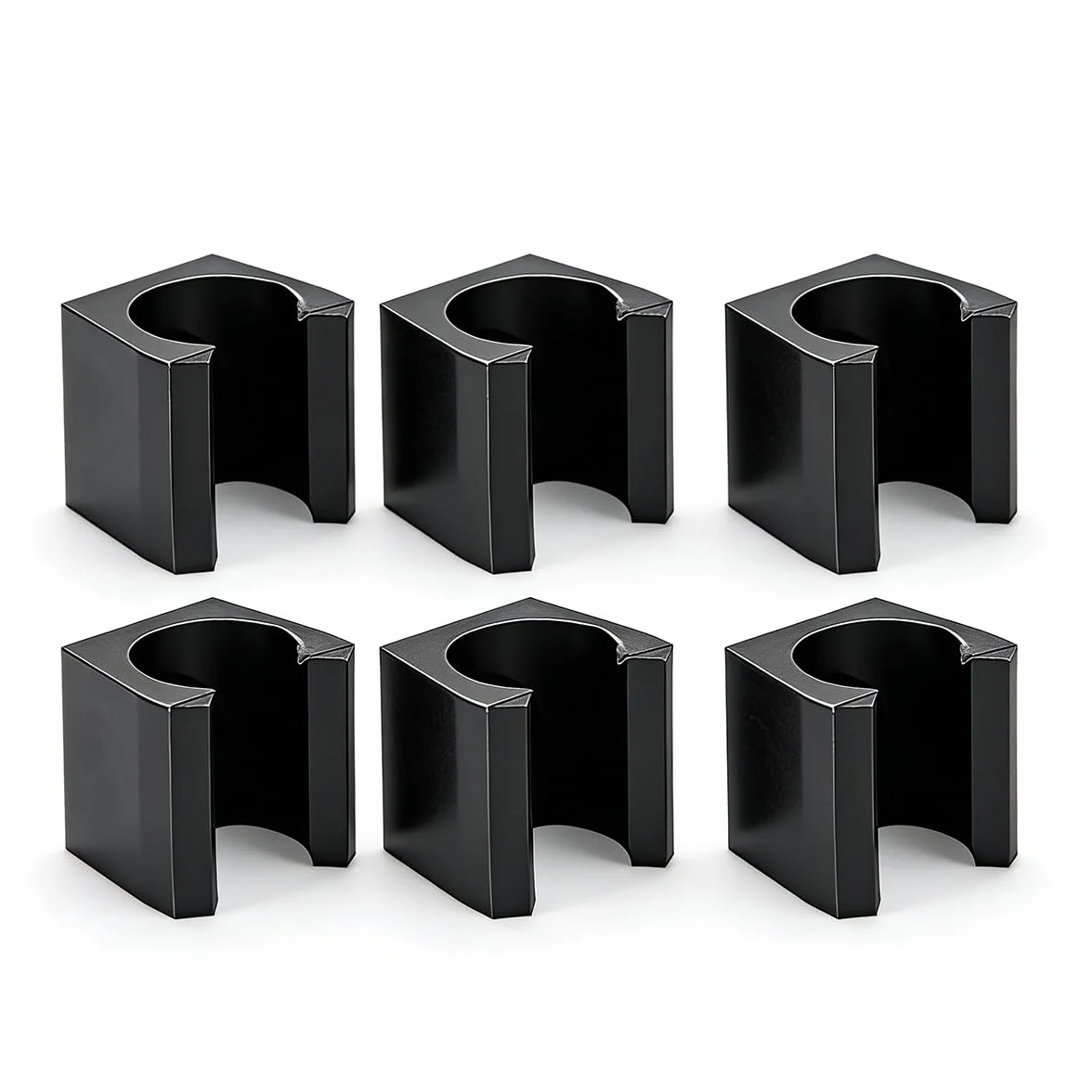Namvo Soporte para Palos de Billar 6 Abrazaderas fijas