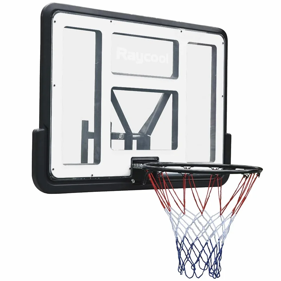 Raycool Canasta de Baloncesto Tablero Exterior Smash 630 Aro de Acero con Amortiguación