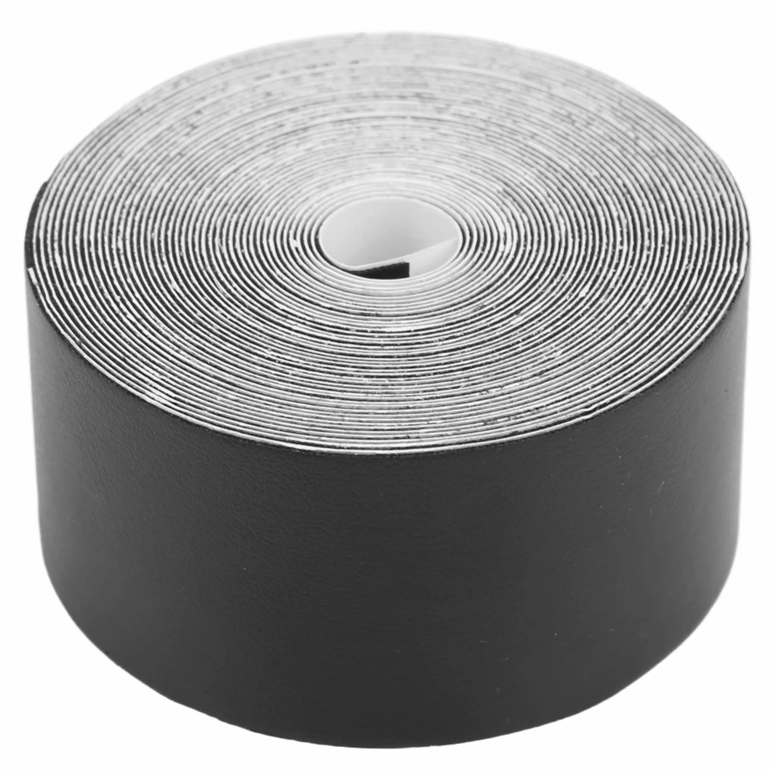 Cinta para Raqueta de Tenis Qqmora, Protección Cabeza Raqueta, PU Flexible, Negro