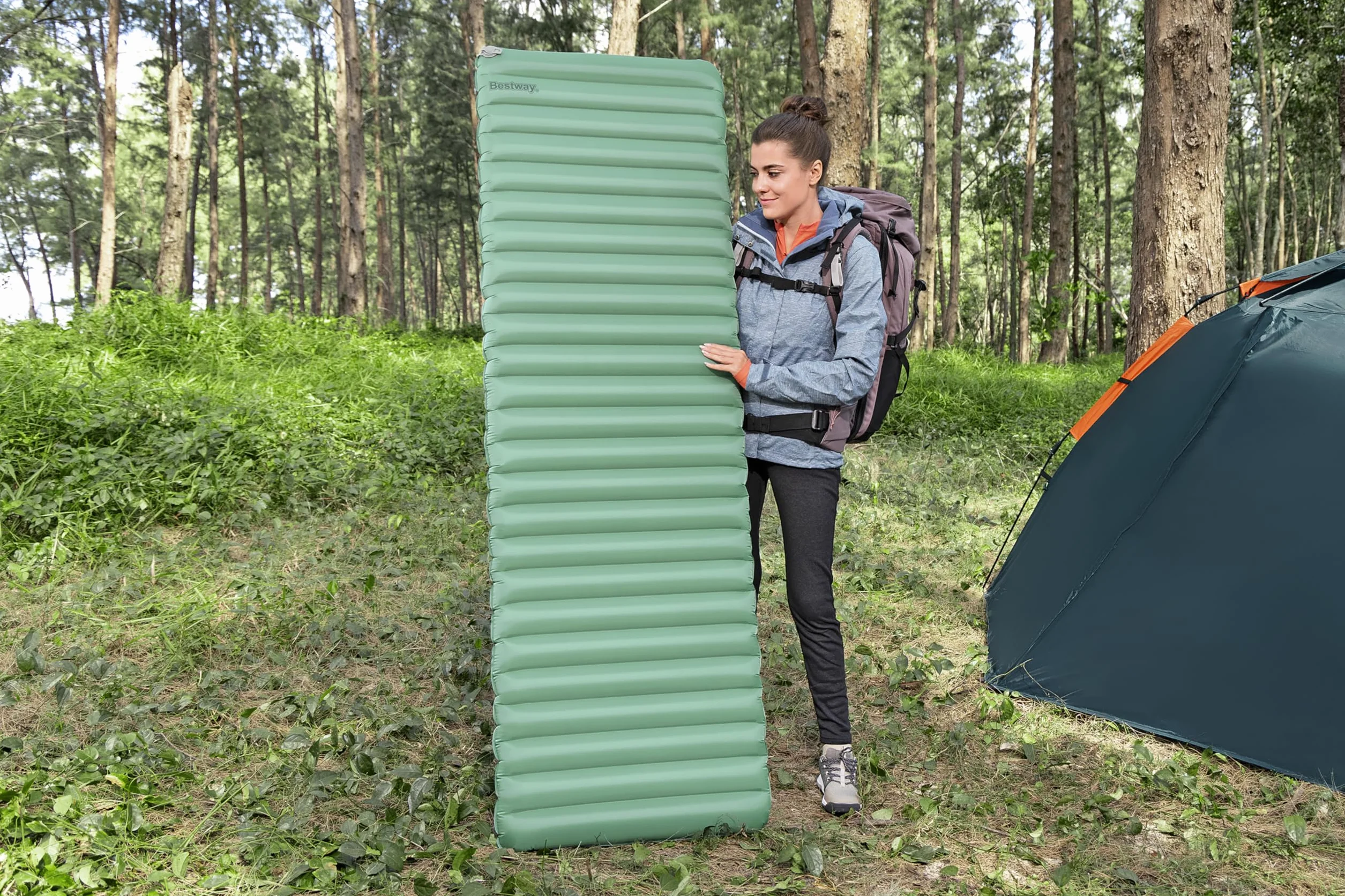 Bestway AdventuRest Esterilla Hinchable Rectangular con Aislamiento