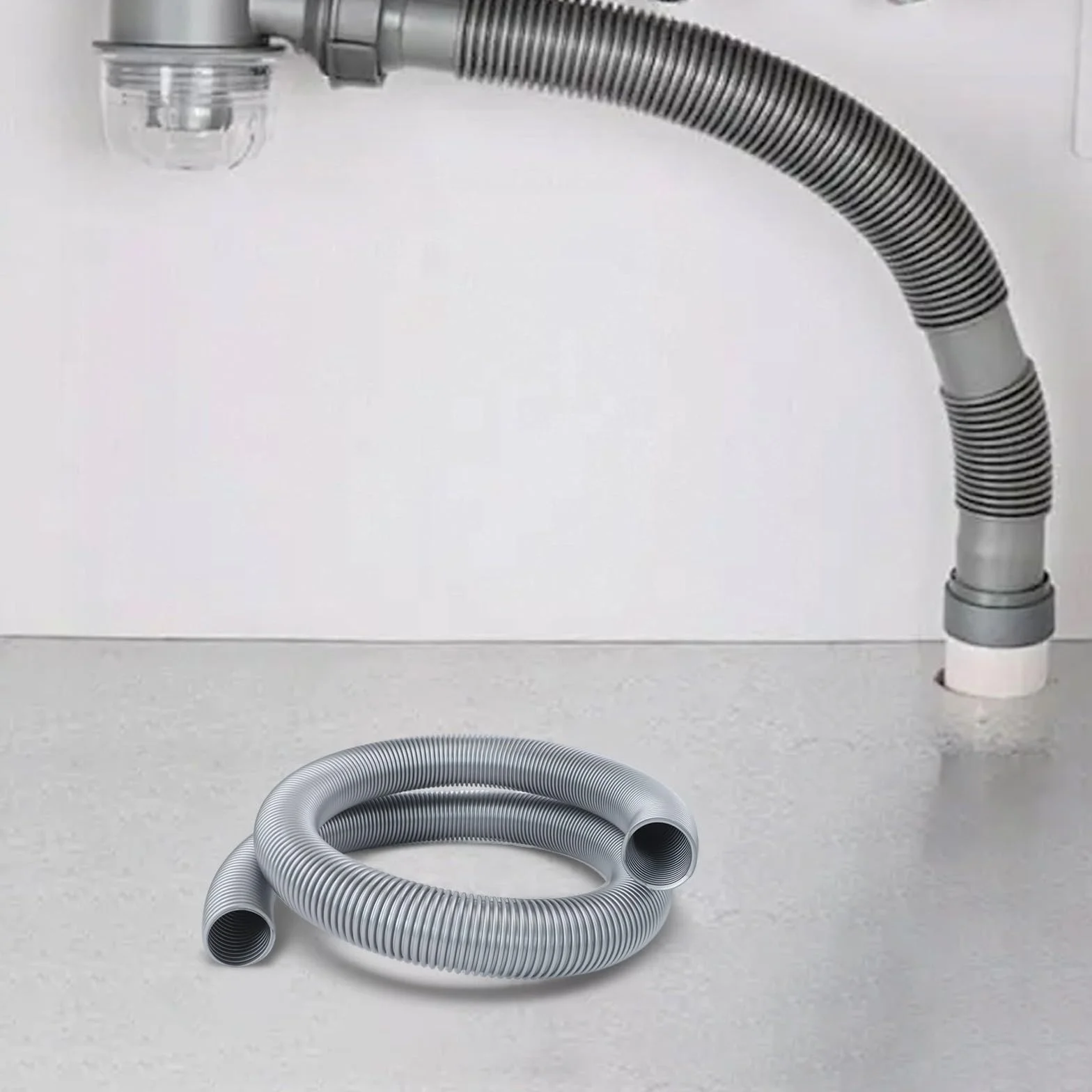Manguera roscada limpiadora de 50 mm de diámetro interior, 3/4 metros, tubo flexible de vacío, aspiradoras resistentes, tubos roscados para máquina de absorción de agua, tubos para zonas de