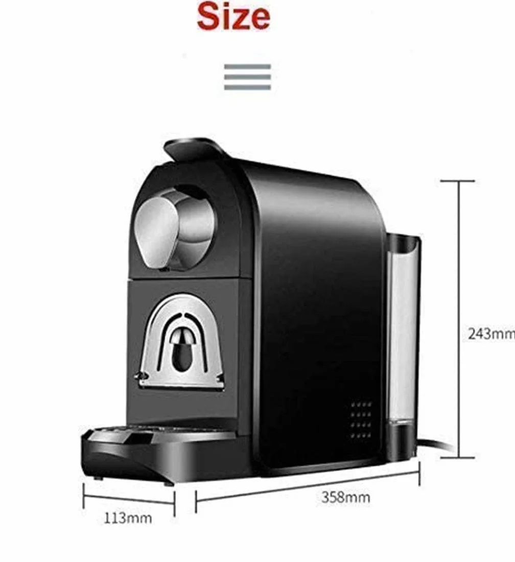Cafetera, Cafetera De Cápsulas, Máquina De Café Expreso, Cafetera De Cápsulas Múltiples, Máquina De Cápsulas Portátil Inteligente Totalmente Automática De Estilo Italiano Para El Hogar(Color:A（paquete