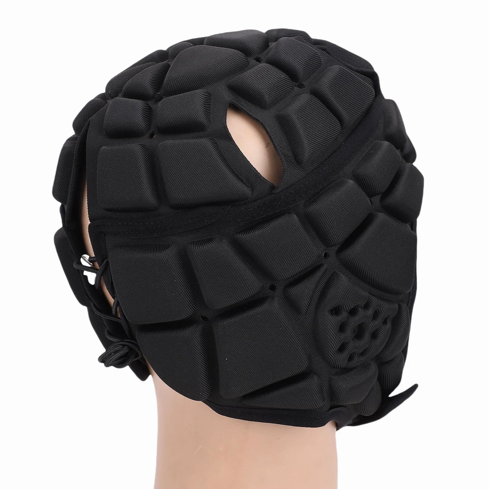 RiToEasysports Casco de Rugby Suave con Amortiguación Multicable, Protección Integral para Niños y Adultos