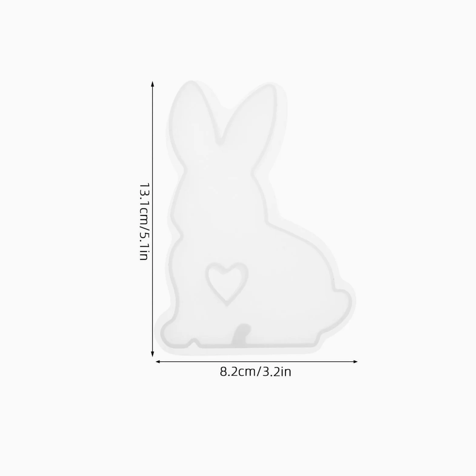 Operitacx 18piezas Molde De Silicona Para Velas De Conejo Para Decoración De Pascua Velas Aromáticas y Manualidades Casa