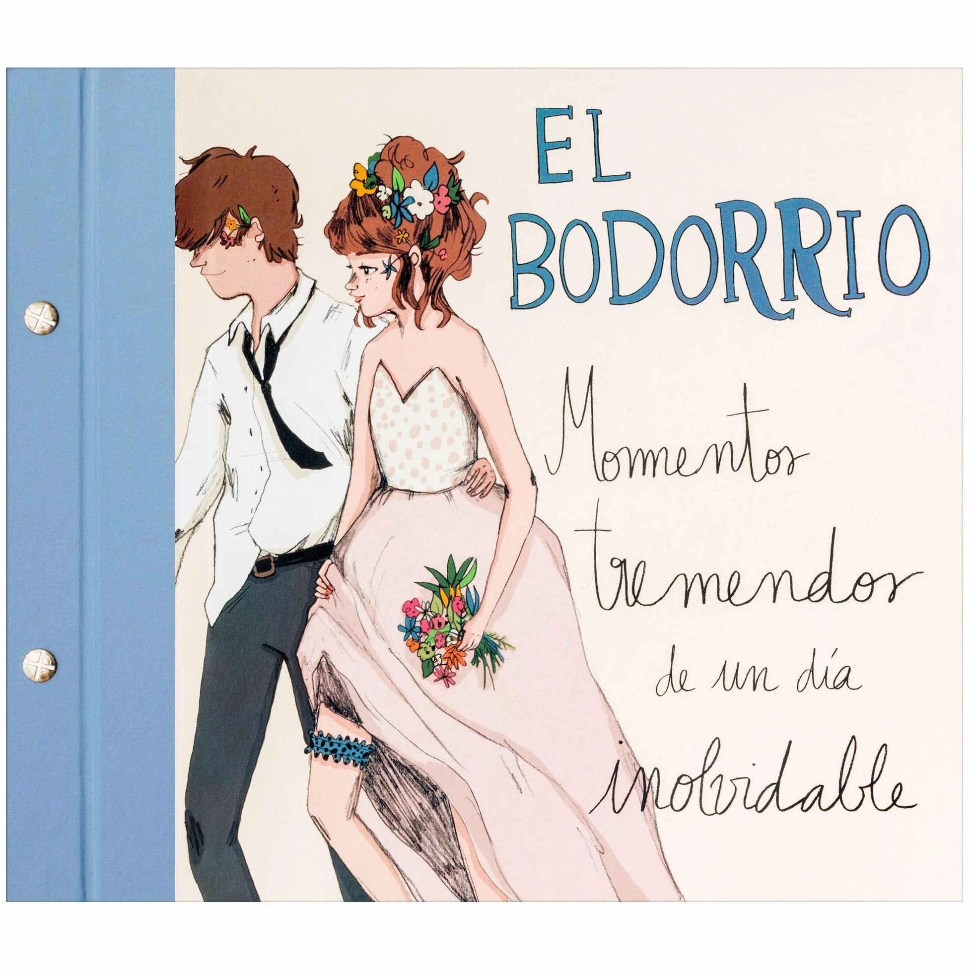 Recuerding - Álbum de Fotos para Bodas, 64 Páginas (27x24cm) | Escribir y Pegar | Moderno, Original y Vintage | Libro de Firmas | Novios, Parejas y Recién Casados | Hecho en España
