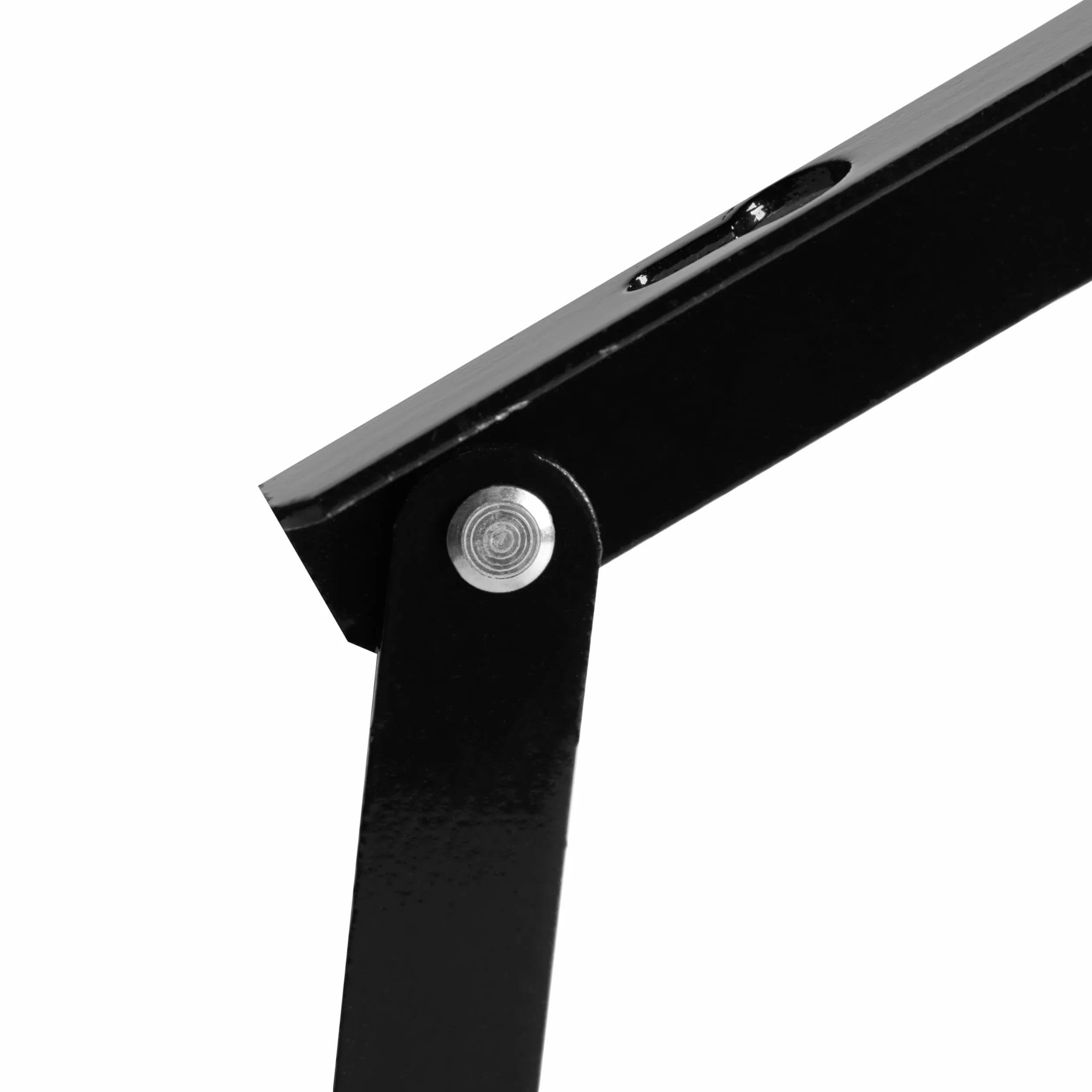 Pack 2 Hidraulicos de 1100NW + Arco de Agarre, Juego de 2 Bisagras para Canapes Abatibles, Negro