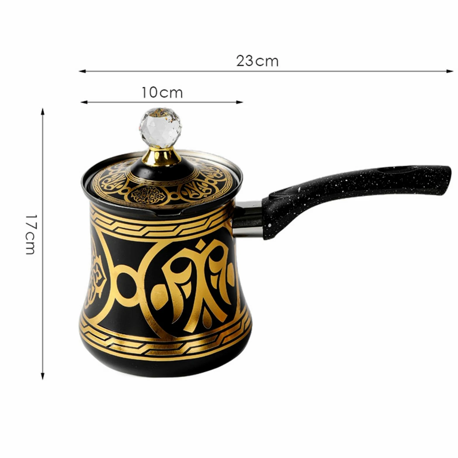 Cafetera Multifuncional, Portátil, También Se Puede Usar como Chocolatera, Fácil de Limpiar, con Asa Y Accesorios, 750 ml