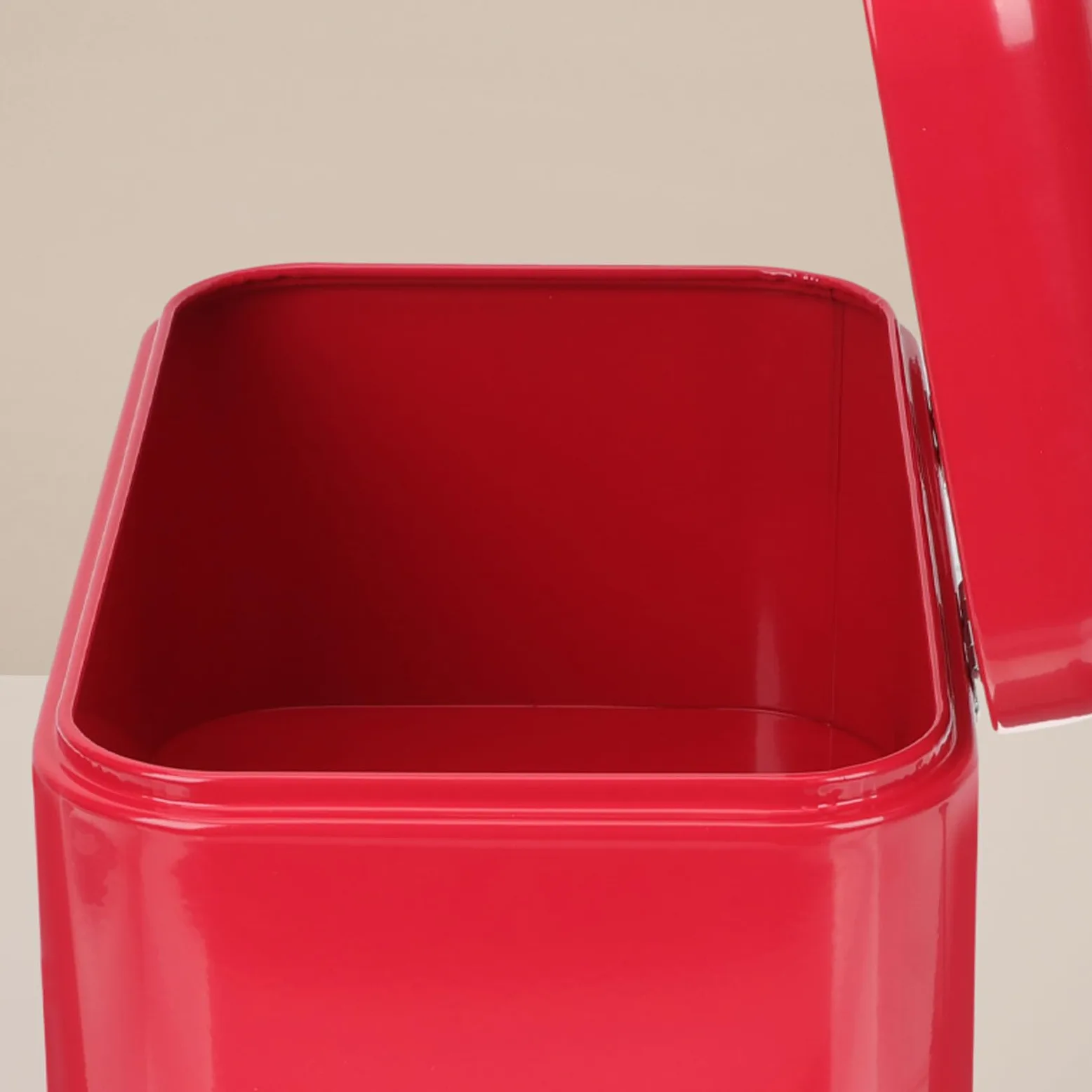 Caja de Pan de Hierro Resistente y Creativa y Diseño Retro Buena Hermeticidad para Almacenamiento en Cocinas y Panaderías para Aficionados la Cocina