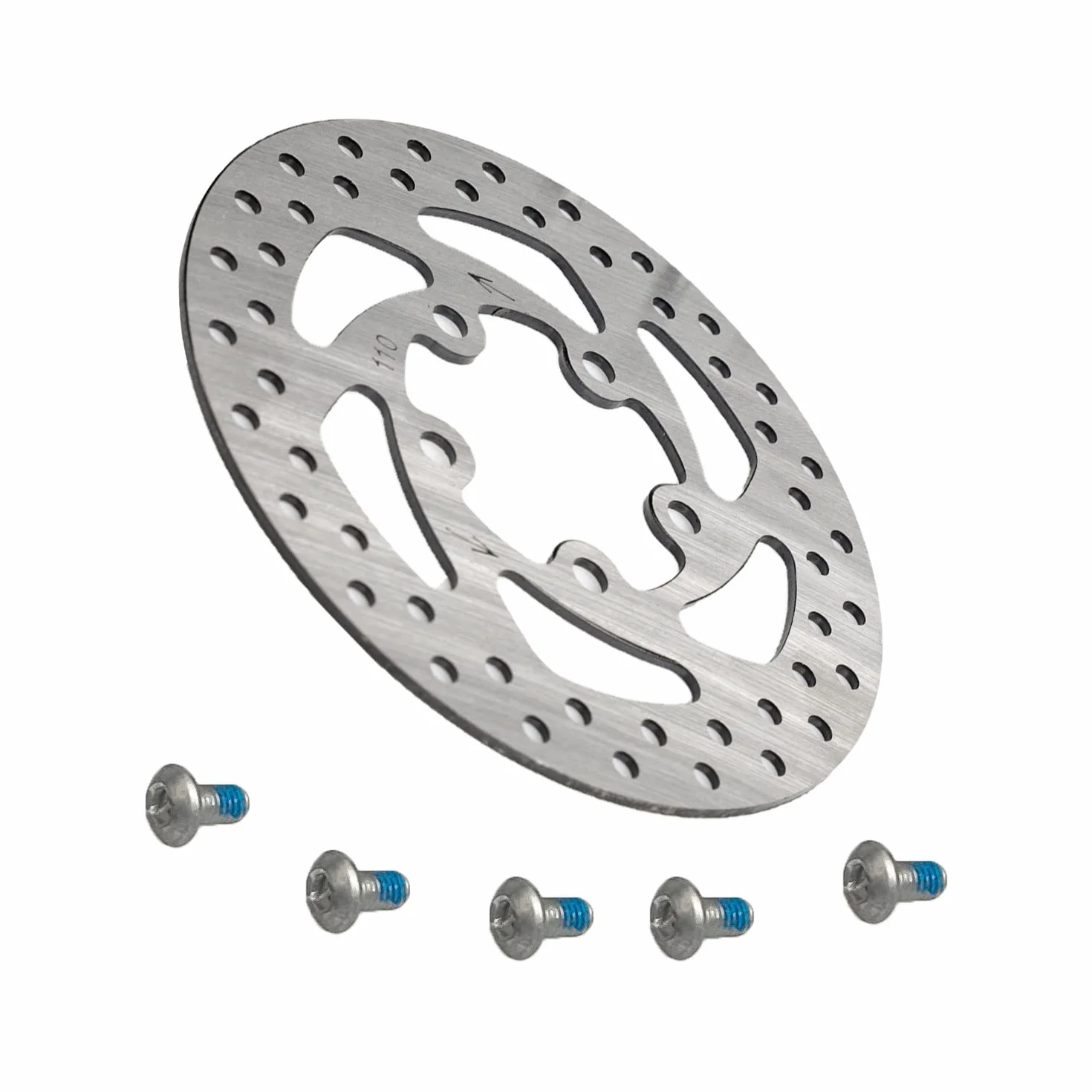 Disco de Freno 110mm para Xiaomi M365 1S, Pastillas de Freno de Acero Inoxidable para Scooter Eléctrico