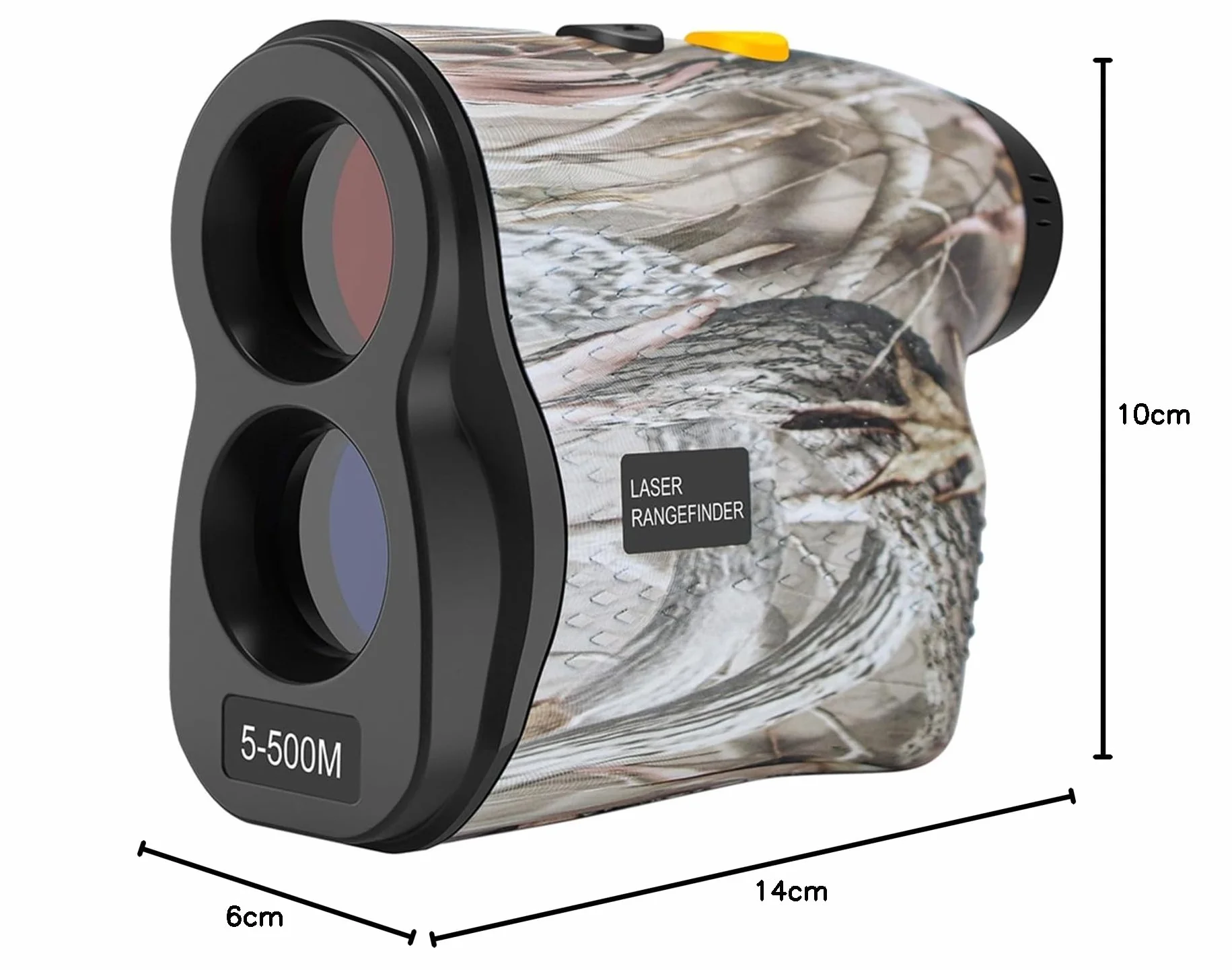 Telémetro monocular digital 500 m medición distancia caza
