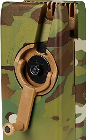 NC Airsoft BB - Cargador rápido de manivela manual M4 Tactical - 6 mm, 1000 rondas