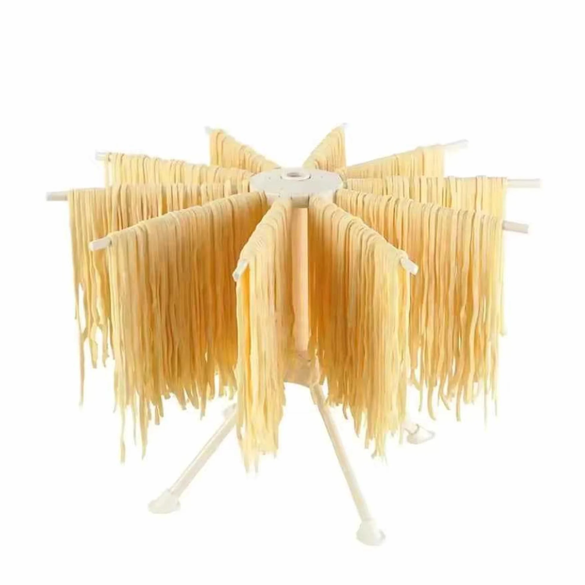 Secador De Pasta, Estante De Secado De Masa Plegable, Fideos, Colgantes, Fresca - Para Usar Después De Hacer Pasta En La Máquina, Hecho a Mano Utensilios De Cocina Para, Doméstica, Blanco