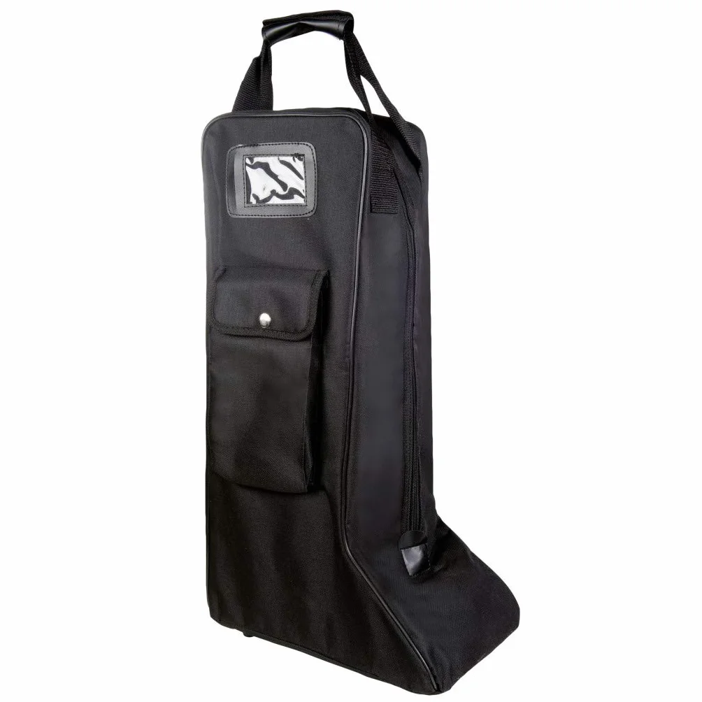 HKM Bolsa para Botas de Montar Negro One Size