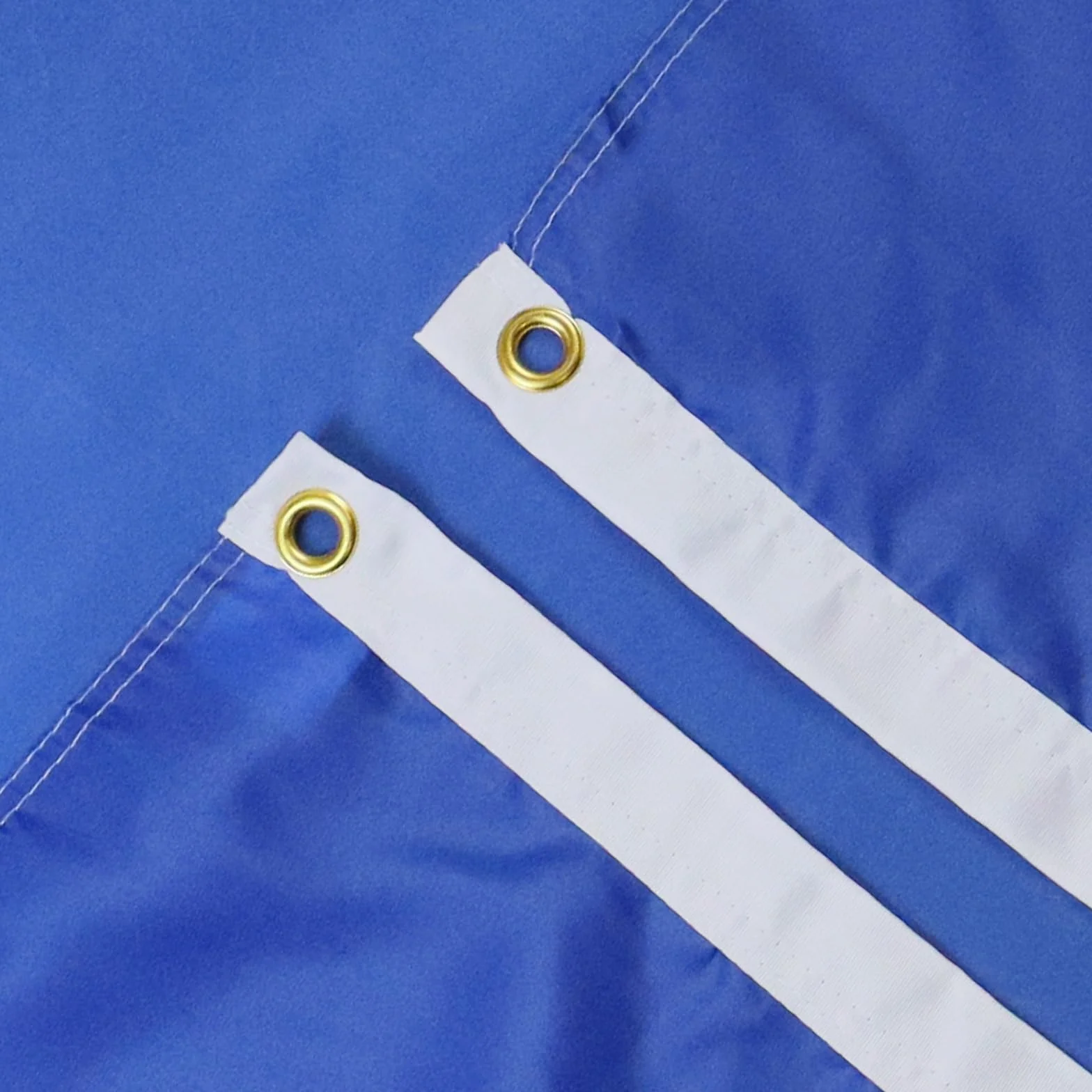 AZ FLAG Bandera Azul Y Blanco 150x90 cm 100% Poliéster Ojales Metal