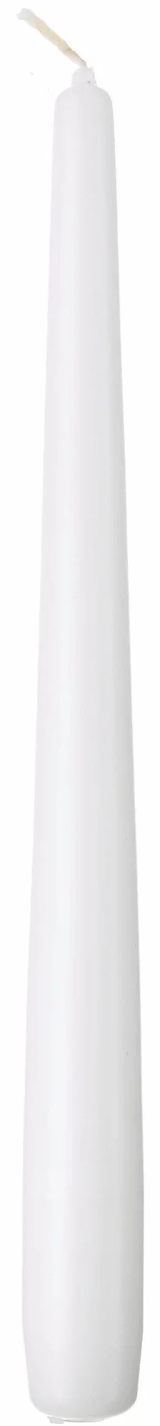 METRO Professional Vela alargada cónica, 240 x ø 22 mm, 7h de combustión, blanco, 60 uds., para restaurantes, terraza, hogar