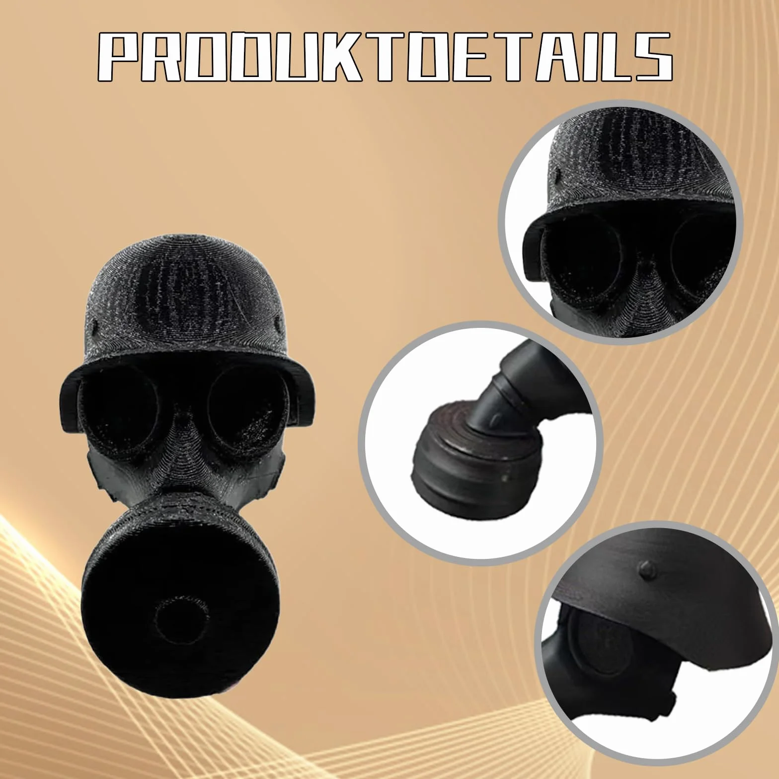 2 tapones para botellas de cerveza, tapón de botella de cerveza, casco con máscara, cierre de botella de cerveza con diseño de máscara de gas, ideal para colección y regalo, protección contra el polvo