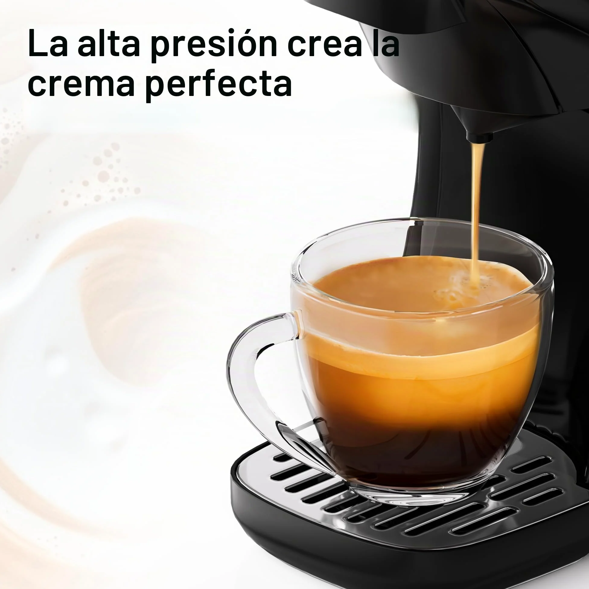 HIBREW H1B Cafetera 6-en-1, Máquina de Café Cápsulas 20 Bar | Compatible con Kcup*/Ns*/DG*/Café Molido, Modos Caliente/Frío con Indicador LED, Ahorro Energético y Protección Anti-sequía