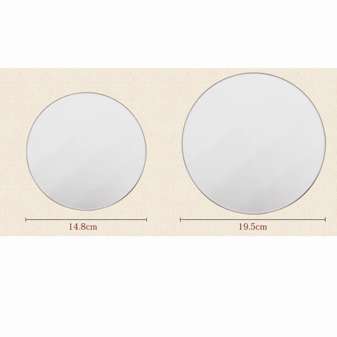 Molde para Pastel Redondo Hueco de Aleación de Aluminio, 3 Piezas, Fondo Desmontable, Adecuado para Repostería Casera y Horneado Uniforme