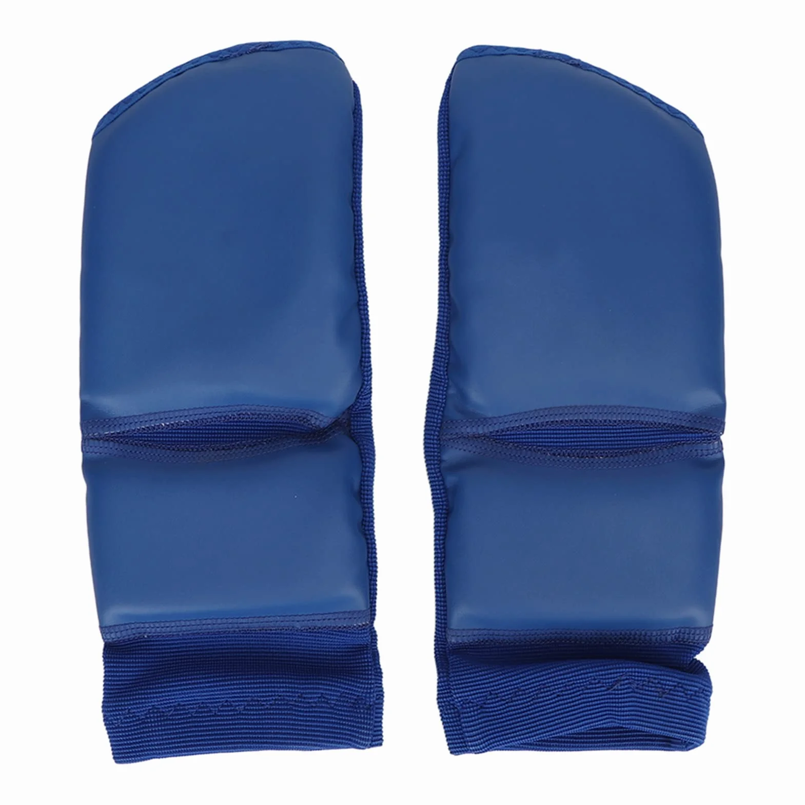Protector de Tobillo Tobillera Boxeo Azul Piel Sintética Unisex 2 Unidades M