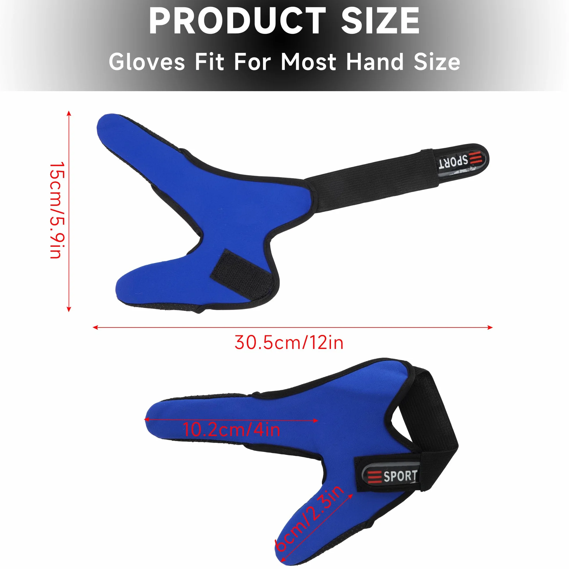 LA HAUTE Guantes de pesca protección dedos Accesorios pesca Casting