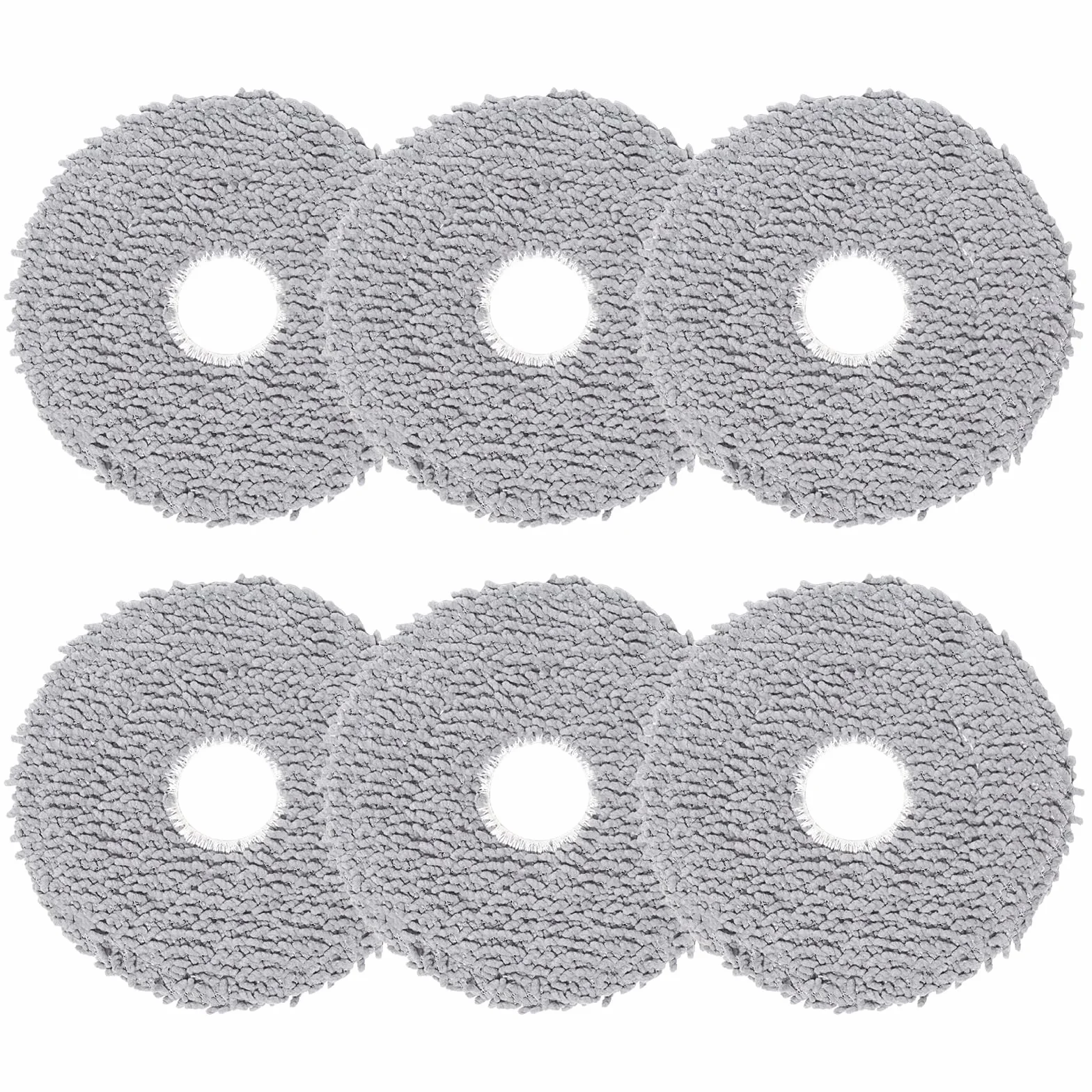 Accesorios de paño de fregona para iRobot Roomba Plus 405 Combo Robot + / 505 Combo Robot + de Repuesto de Robot Aspirador, ​​paño de Microfibra Suave -6pcs
