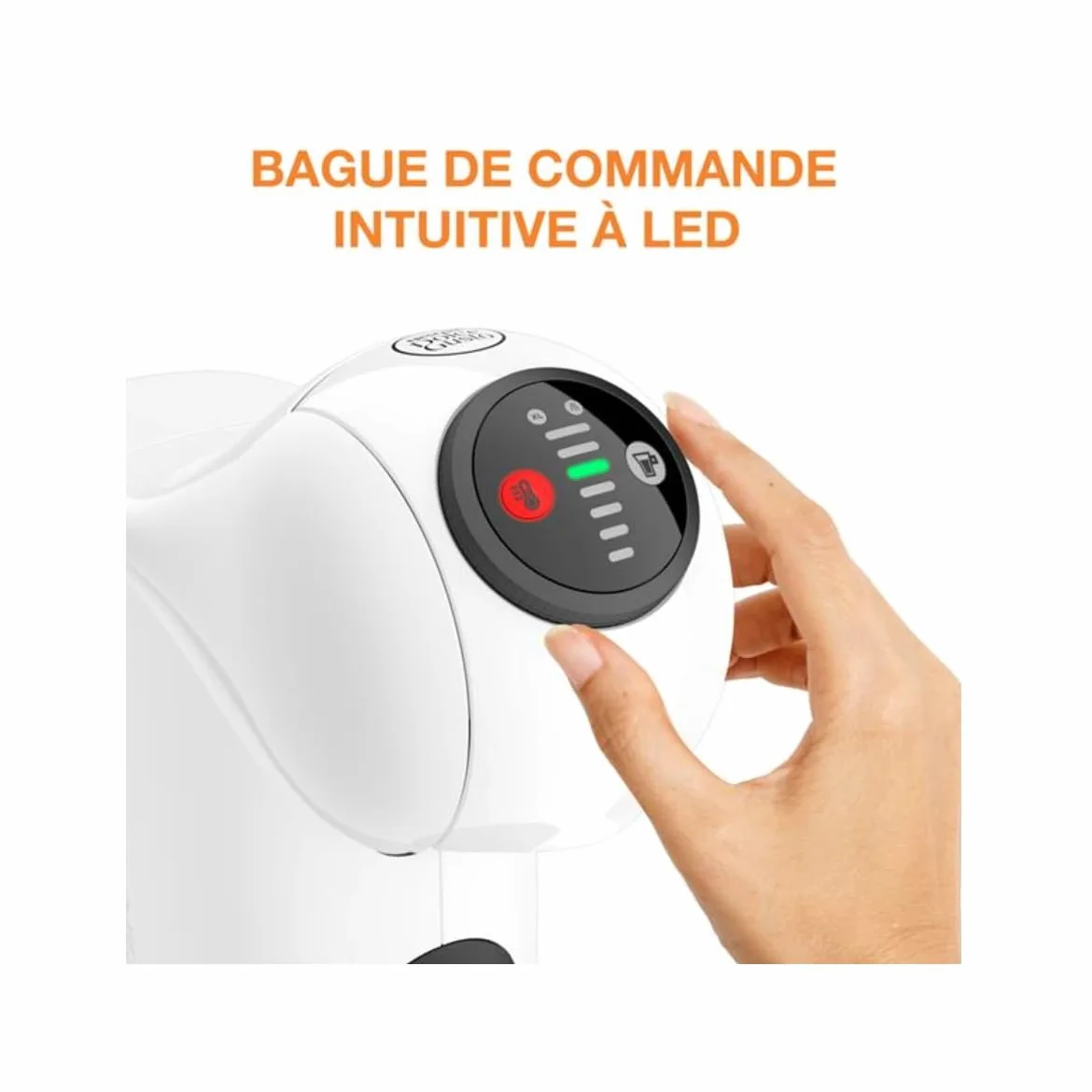 Cafetière à dosette Krups Nescafé Dolce Gusto Genio S YY5215FD 1500 W Blanc