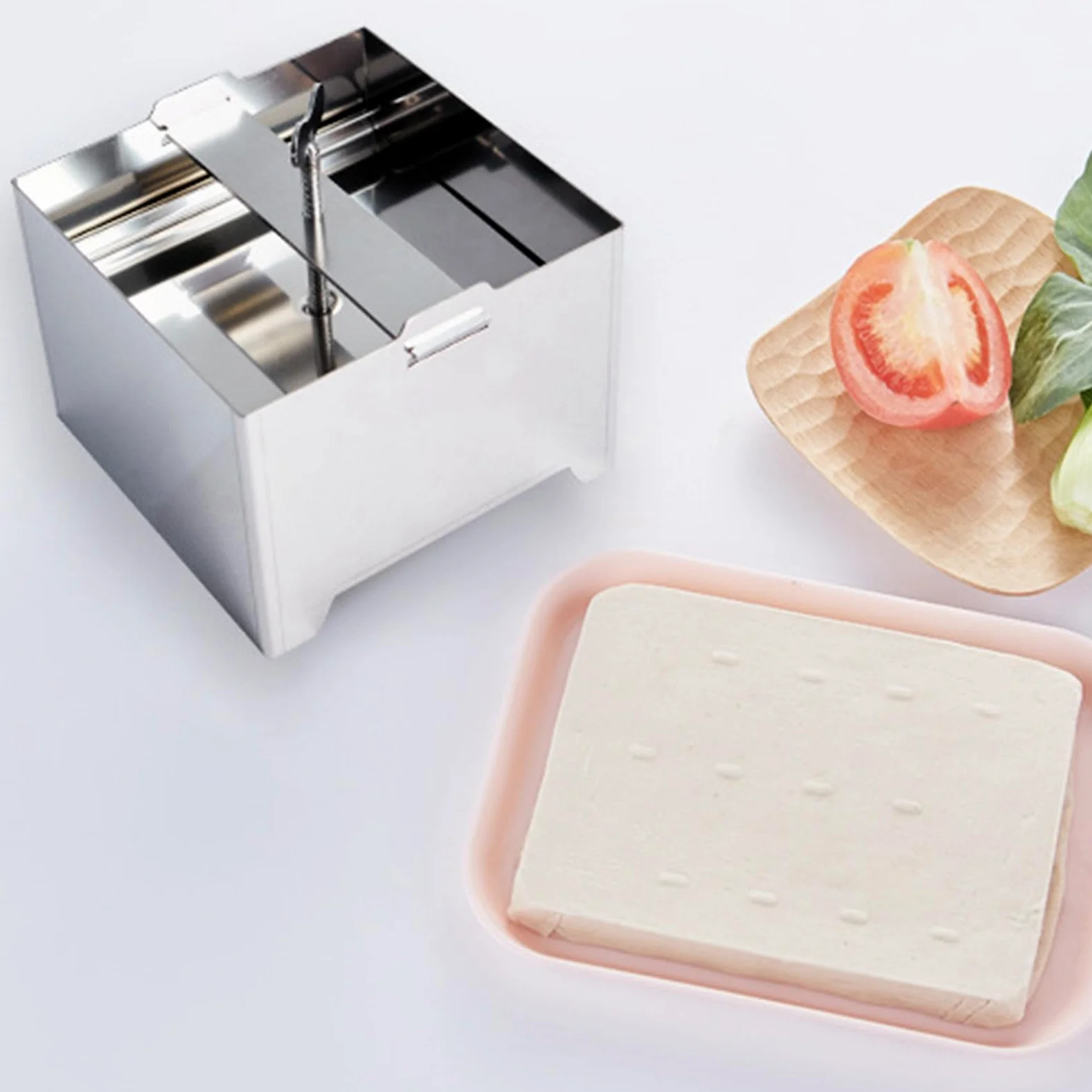 Prensa Para Acero Inoxidable Manual Multifuncional | Molde Prensador De Sedoso Para Queso Paneer Alimentos De Soja Vegetariano Hogar Comercial Restaurante Camping