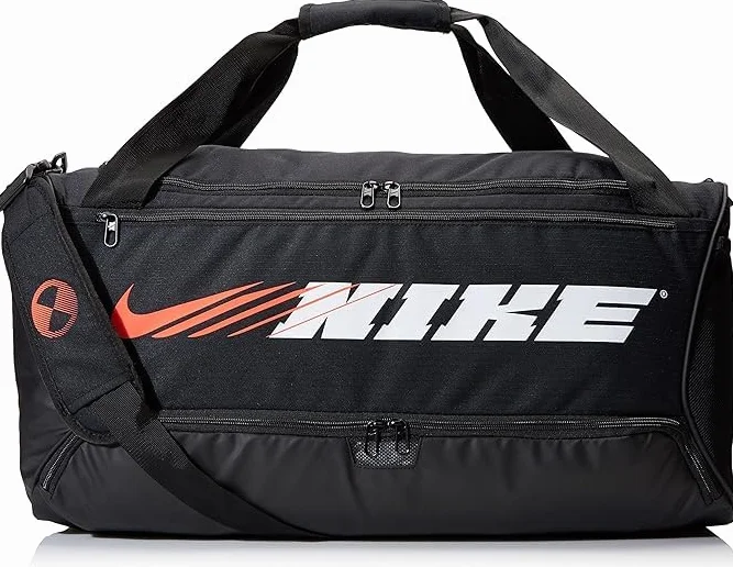 Nike Bolsa Deportiva Adultos Unisex Negro/Blanco Unico
