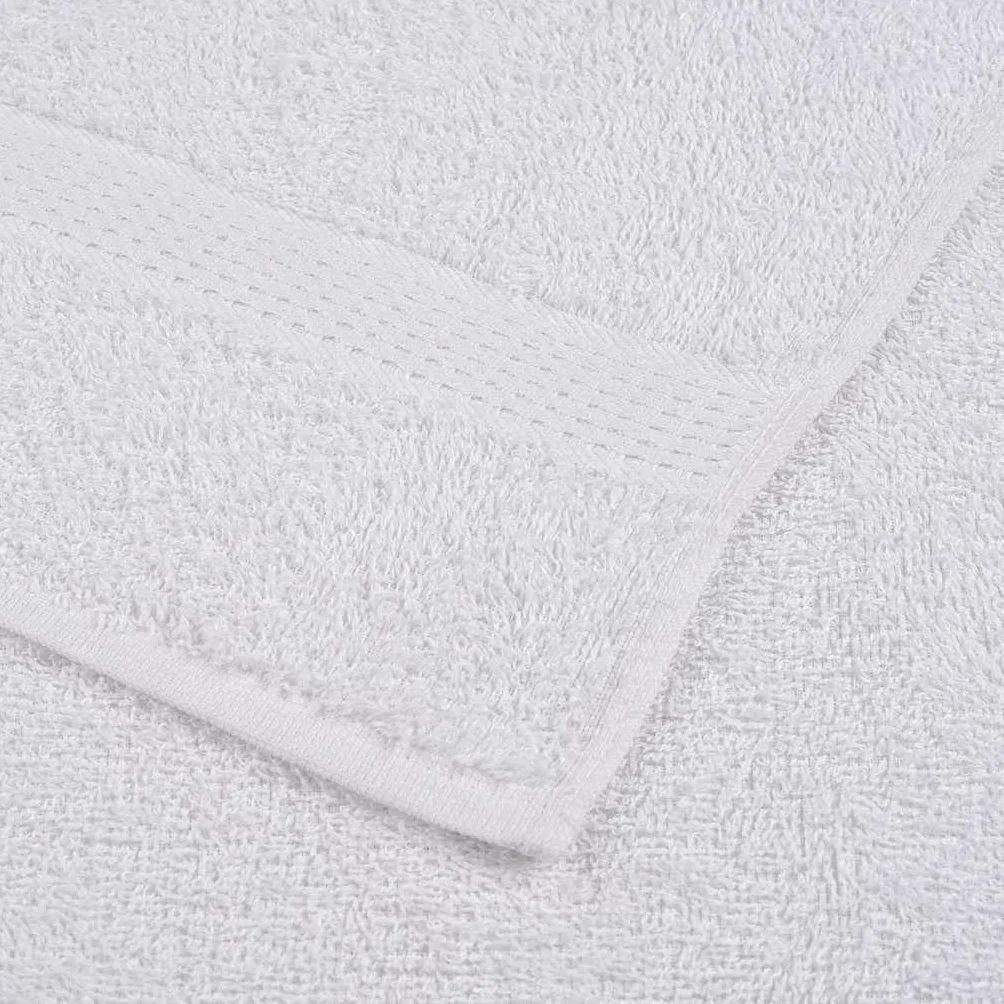 Toallas de Invitados FROGN 50 uds Blanco 30x50 cm 360 g/m² Blanco,136648