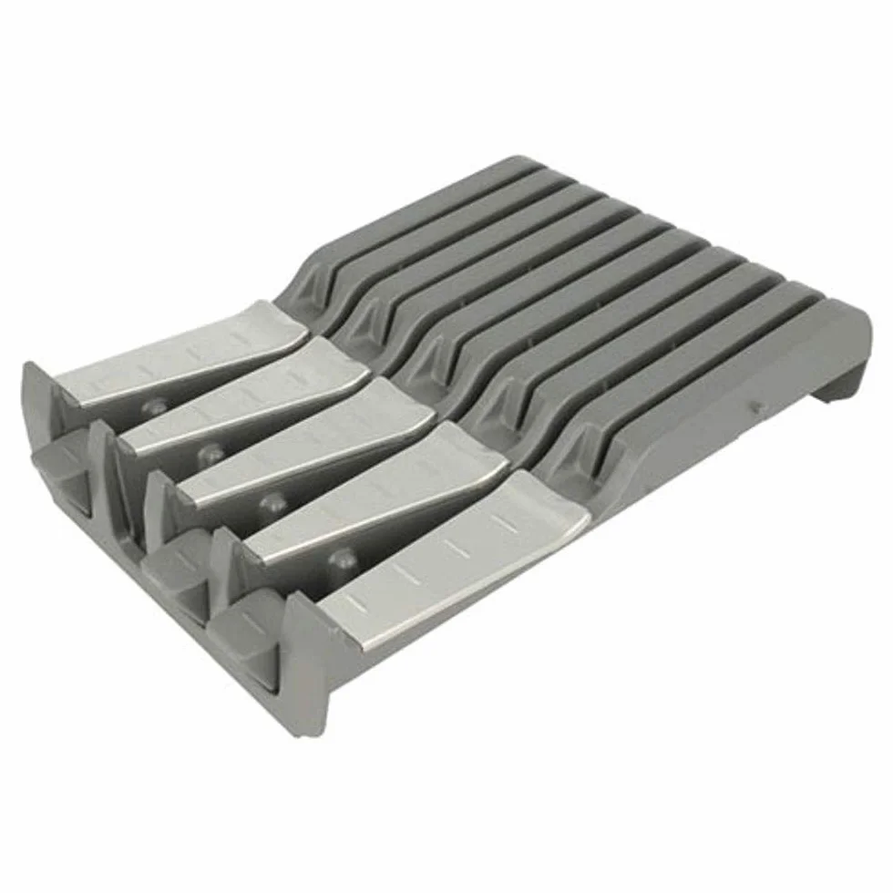Blum Orga de Line para cuchillos ancho 177, 5 mm, profundidad 260 mm, KS staubgrau/acero inoxidable, 1 pieza, 6484600
