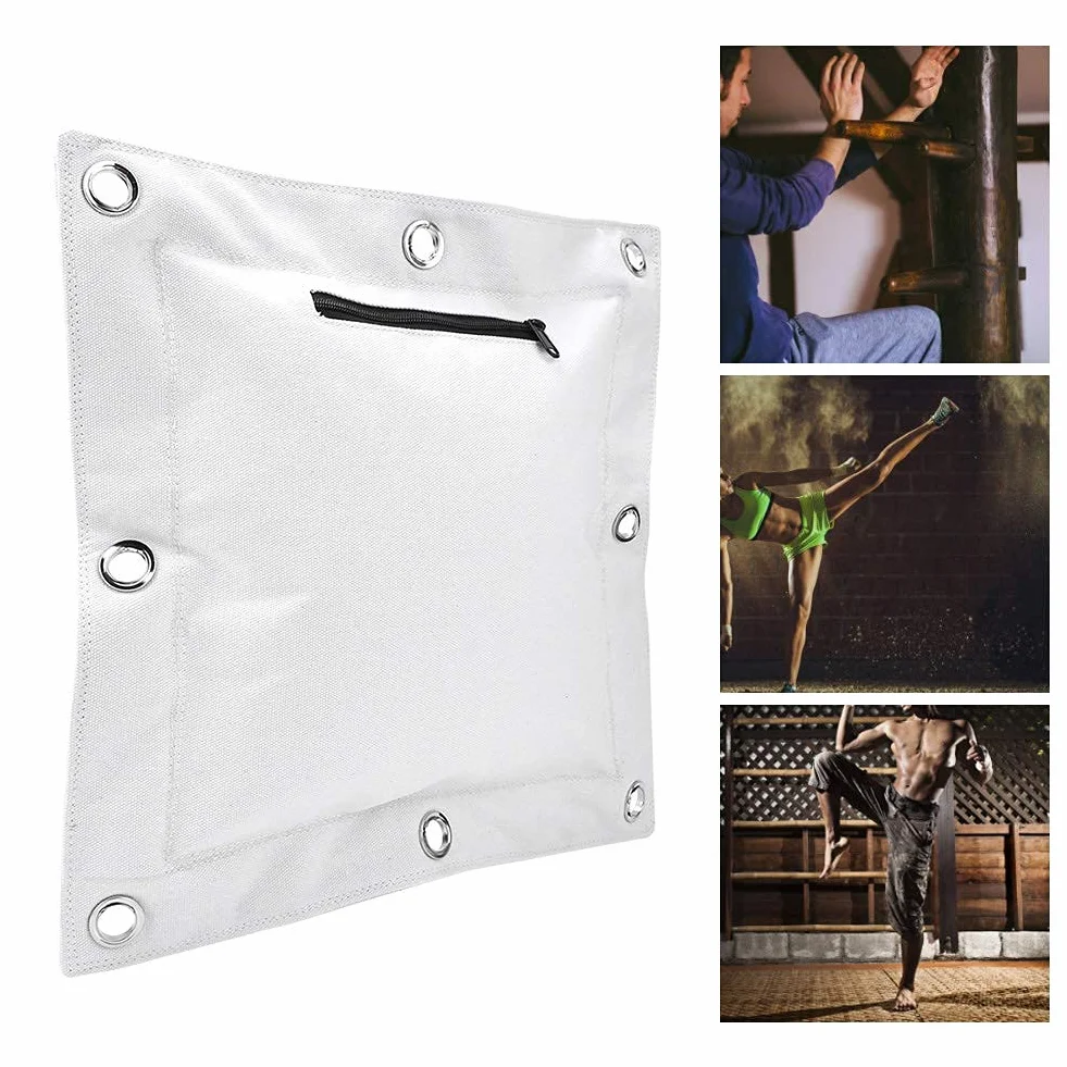 Bolsa de Arena Vacía con Cremallera para Boxeo Muay Thai Sanda