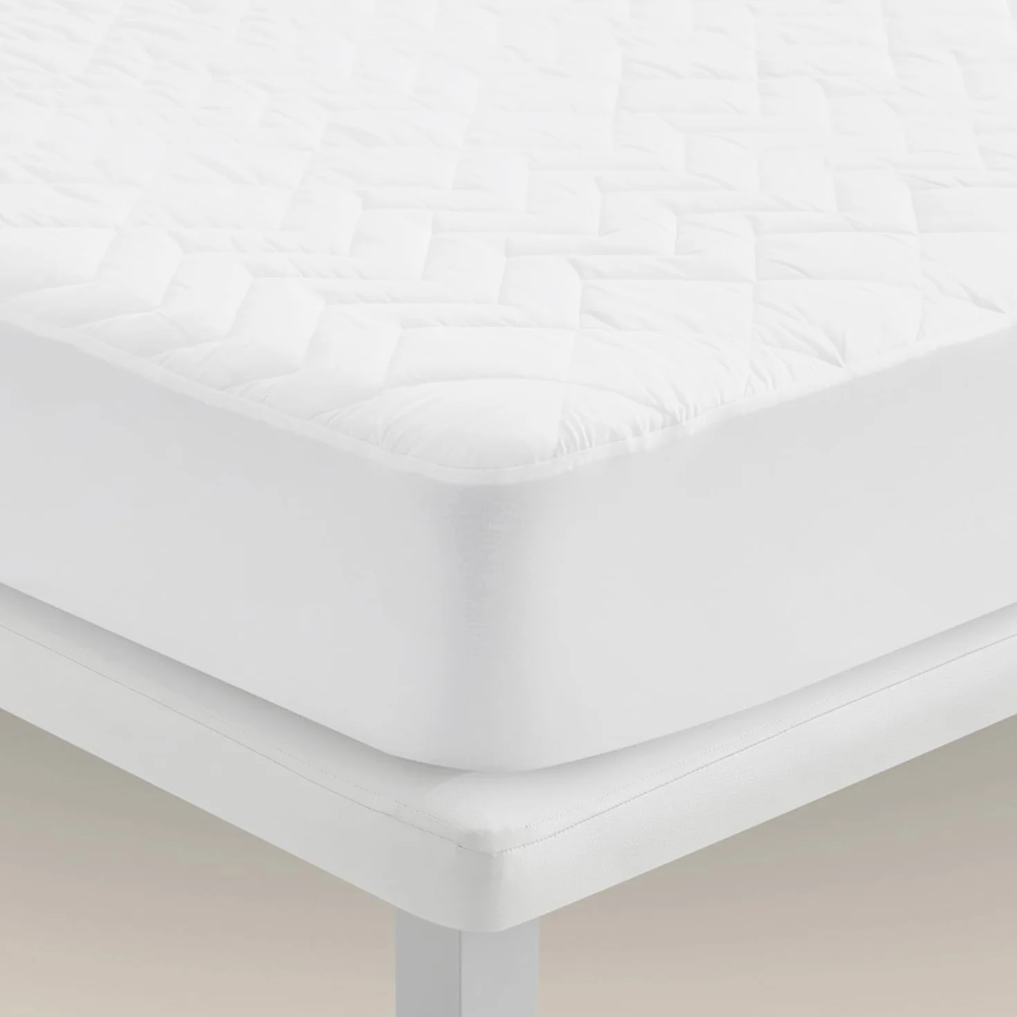 Pikolin Home - Protector de Colchón Acolchado Antialérgico - Cubrecolchón - Impermeable, Transpirable (Varias Medidas)
