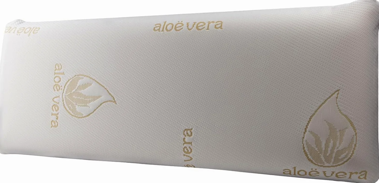 Suave Luna Almohada con memoria de forma Aloe Vera | 70 x 40 cm - Belnou