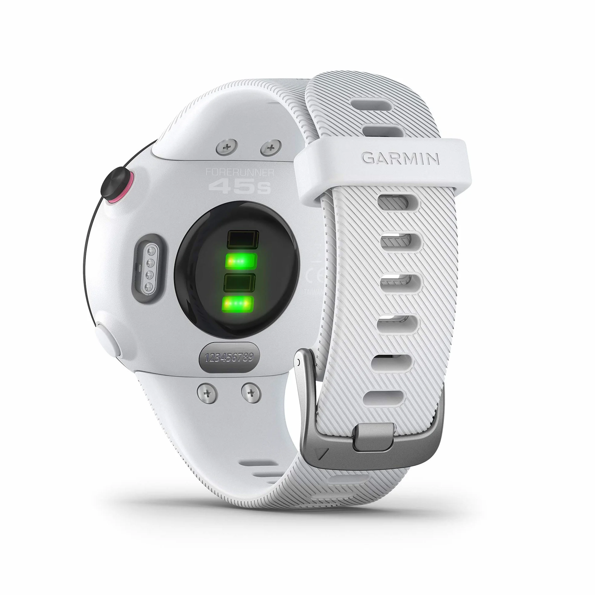 Garmin Forerunner 45S Reloj GPS Correr Frecuencia Cardiaca Muñeca Blanco Reacondicionado