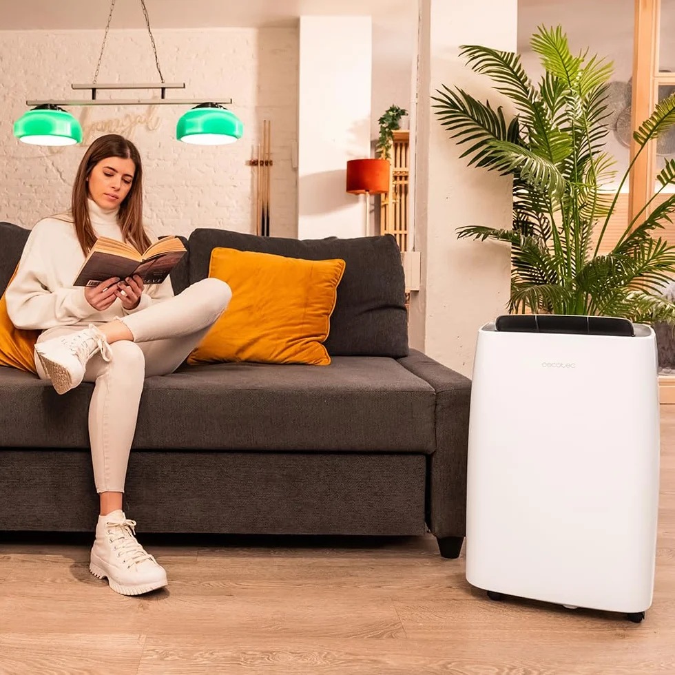 Cecotec Deshumidificador con Temporizador y Control Wifi BigDry 10000 Expert Connected. 580W, Depósito Extraíble de 6L, Deshumidificación de 30L/día, Selección de Humedad, Secado de Ropa