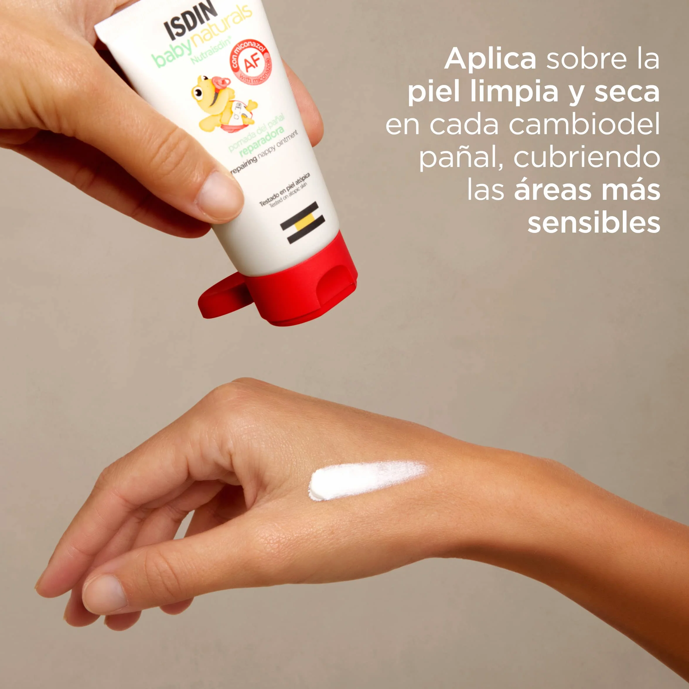 ISDIN BabyNaturals Pomada para la dermatitis del pañal, 50 ml
