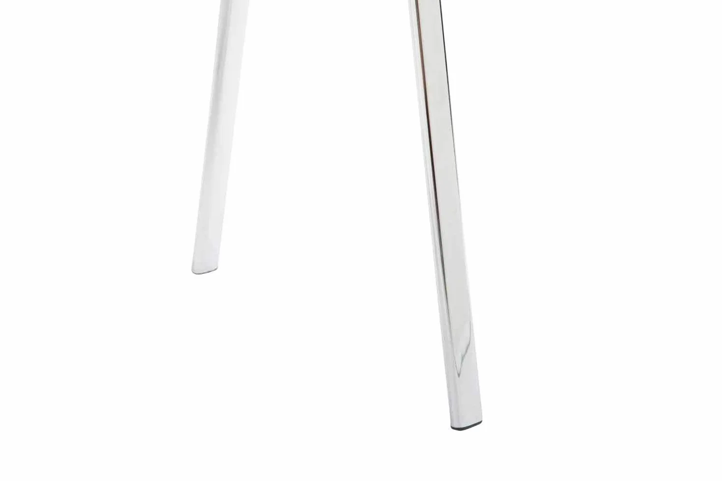 CLP Silla De Conferencia Ken Chrom En Tela I Silla Confidente Apilable I Silla De Oficina Sin Ruedas con Base de Metal I Color:, Color:Negro